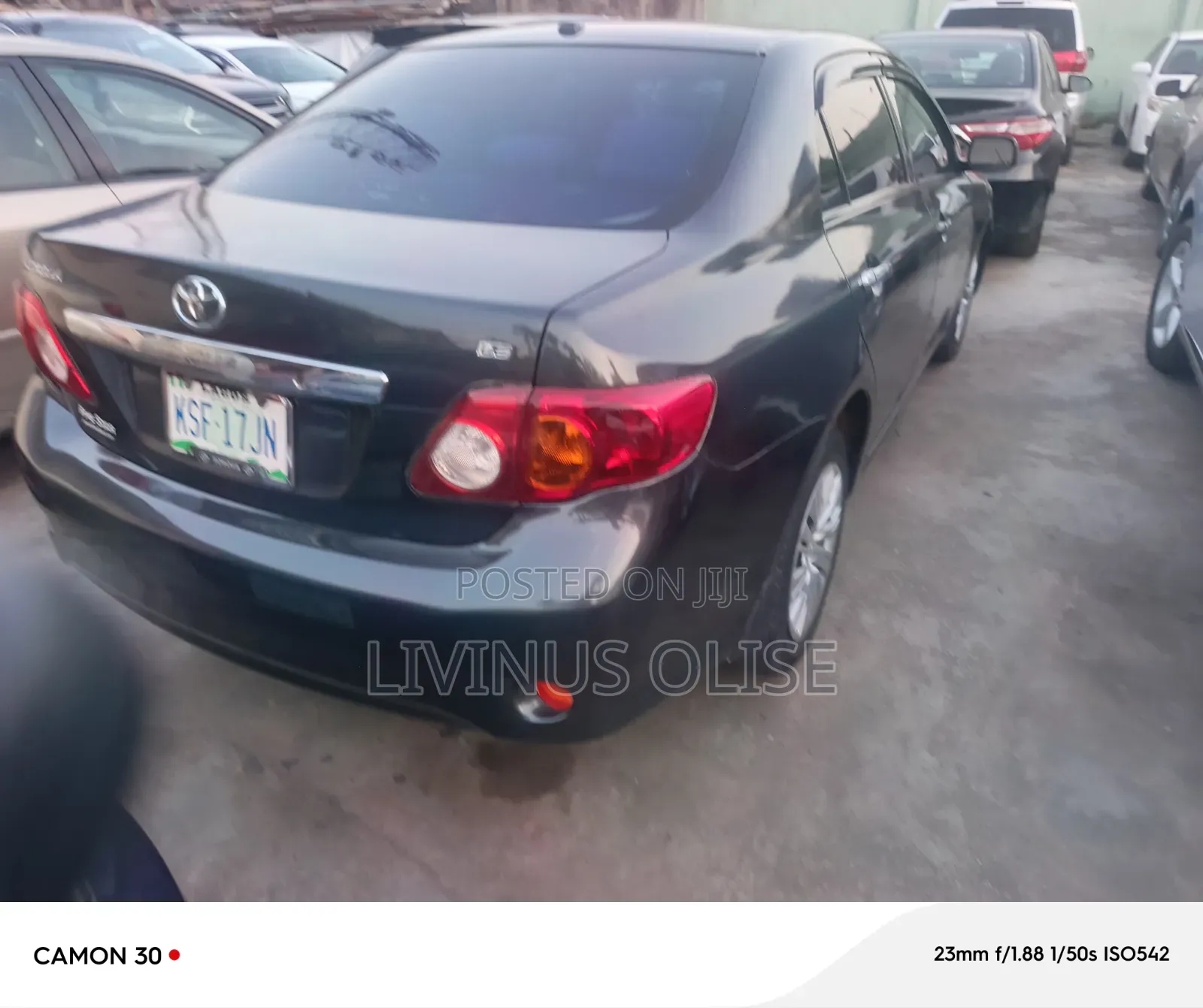 Toyota Corolla 2010 Gray