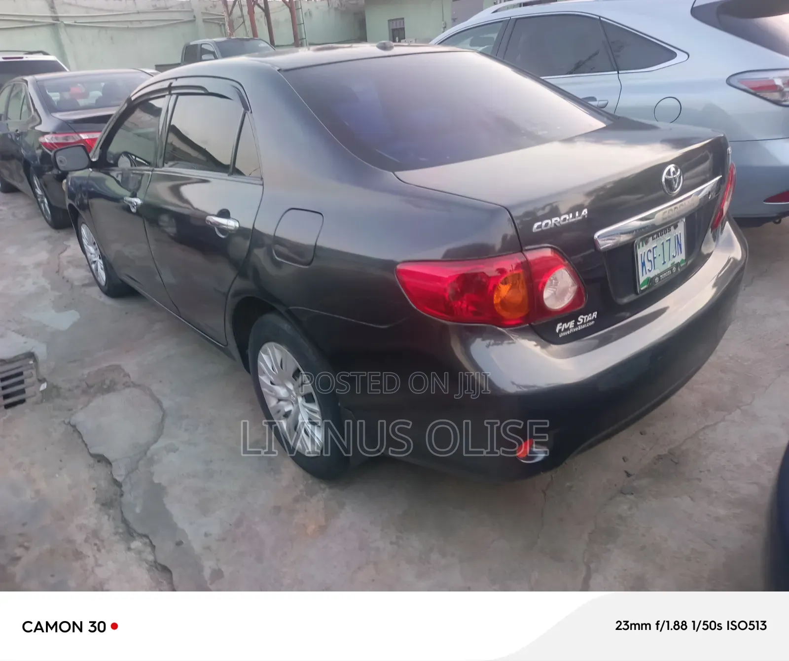Toyota Corolla 2010 Gray