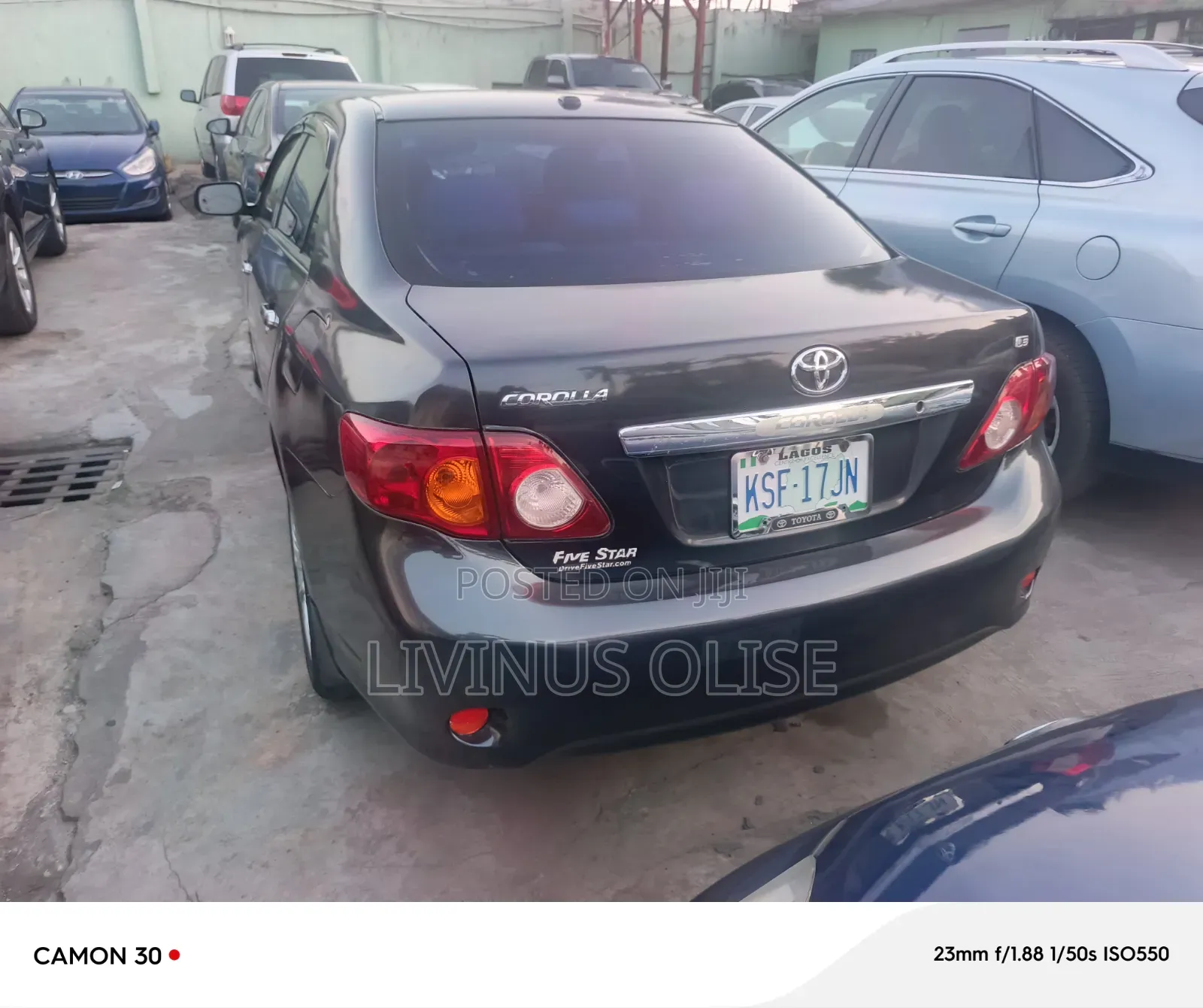 Toyota Corolla 2010 Gray