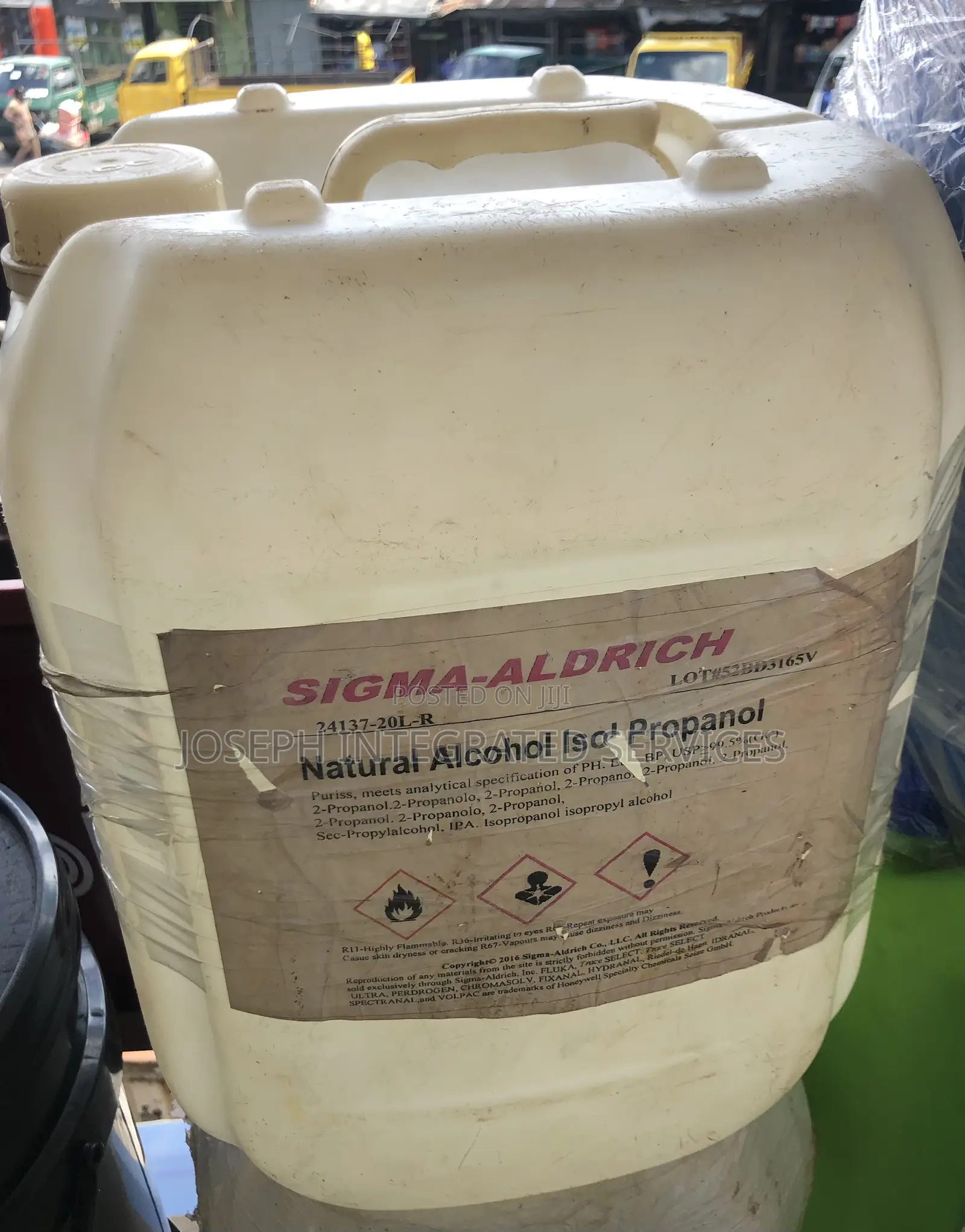 Sigma-Aldrich Brand Isopropyl Alcohol Often Called Isopropanol or Ipa
