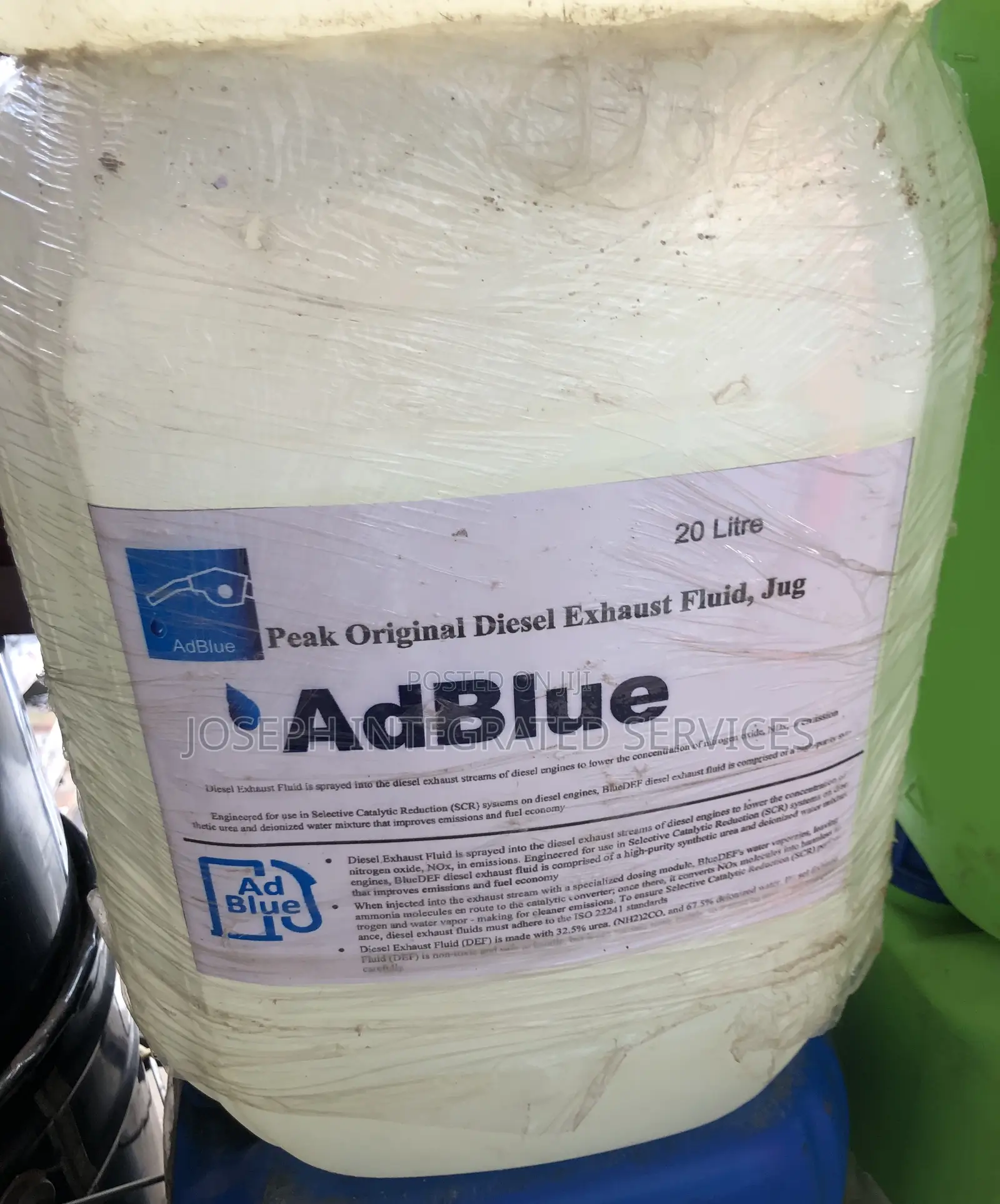 Adblue, Also Known as Diesel Exhaust