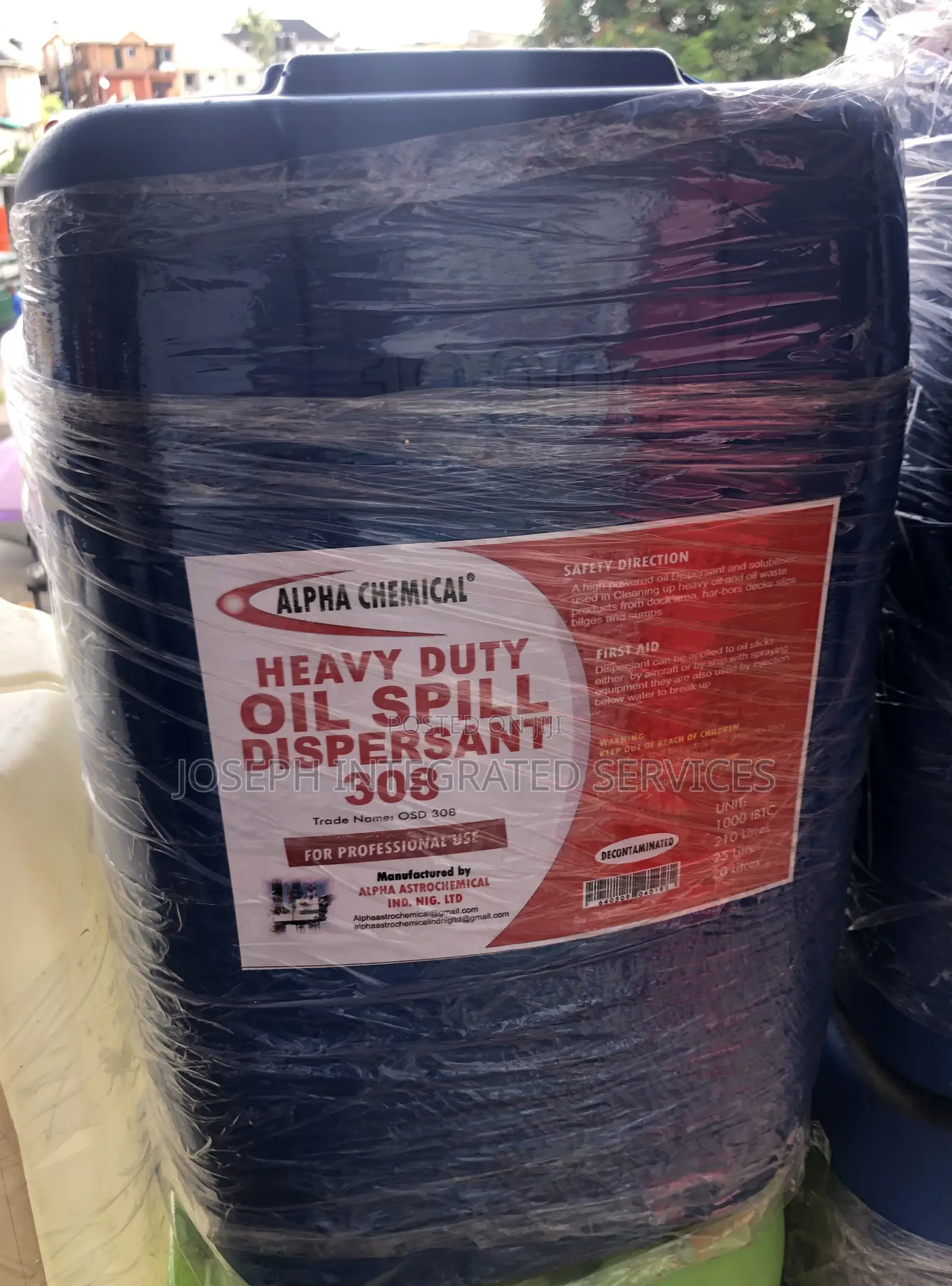 Heavy Duty Oil Spill Dispersant 308