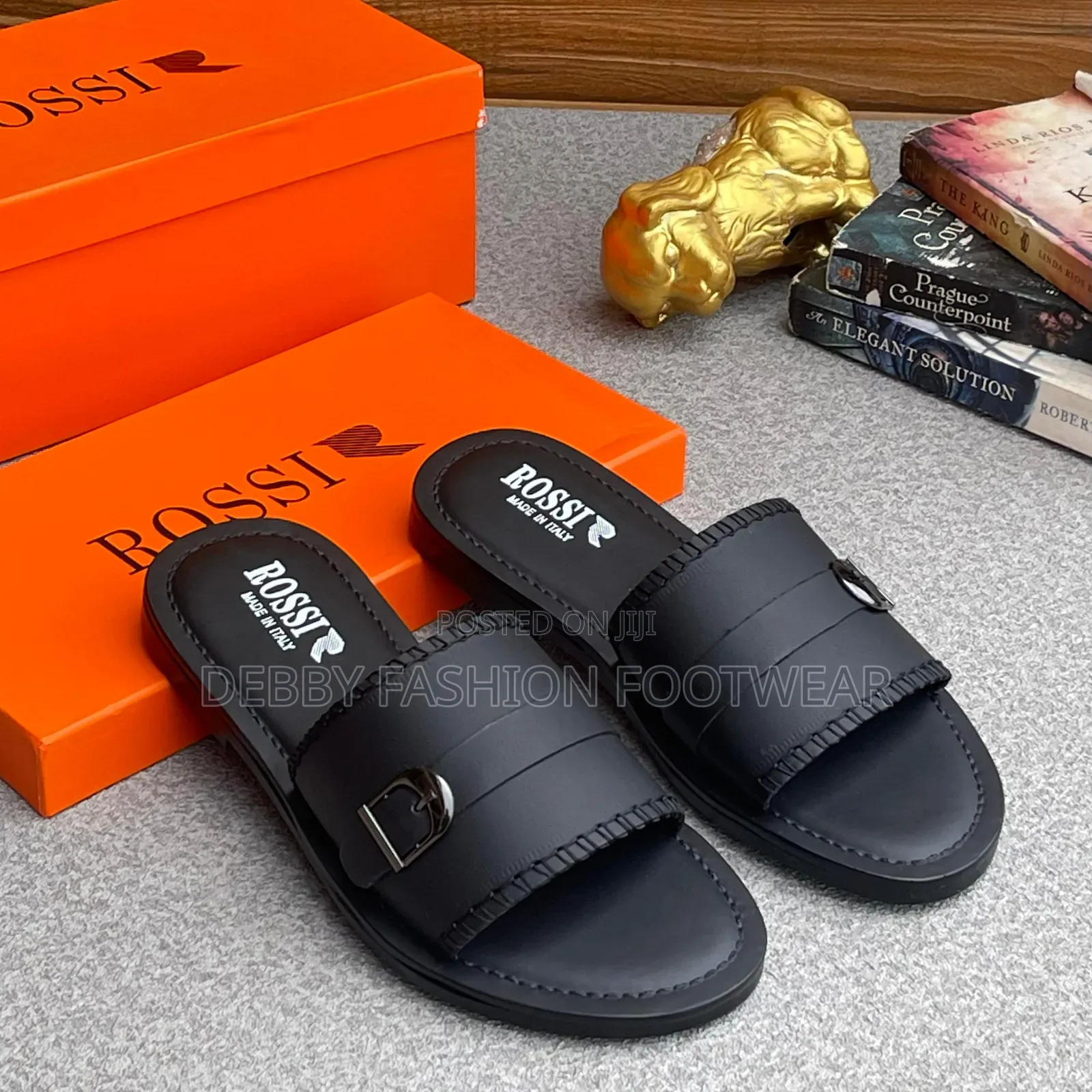 Rossi Premium Men’S Slippers, Crafted for Comfort and Style,