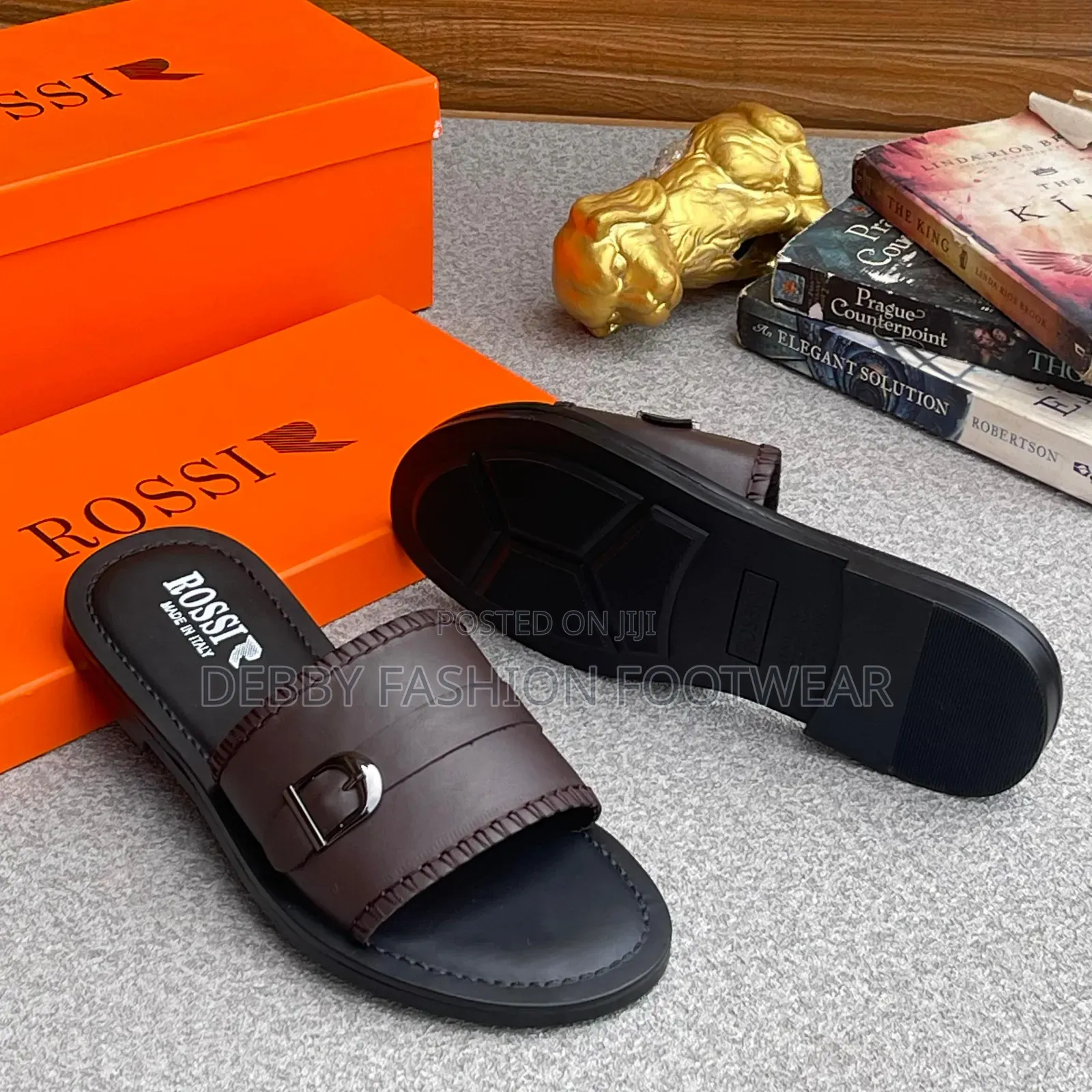 Rossi Premium Men’S Slippers, Crafted for Comfort and Style,