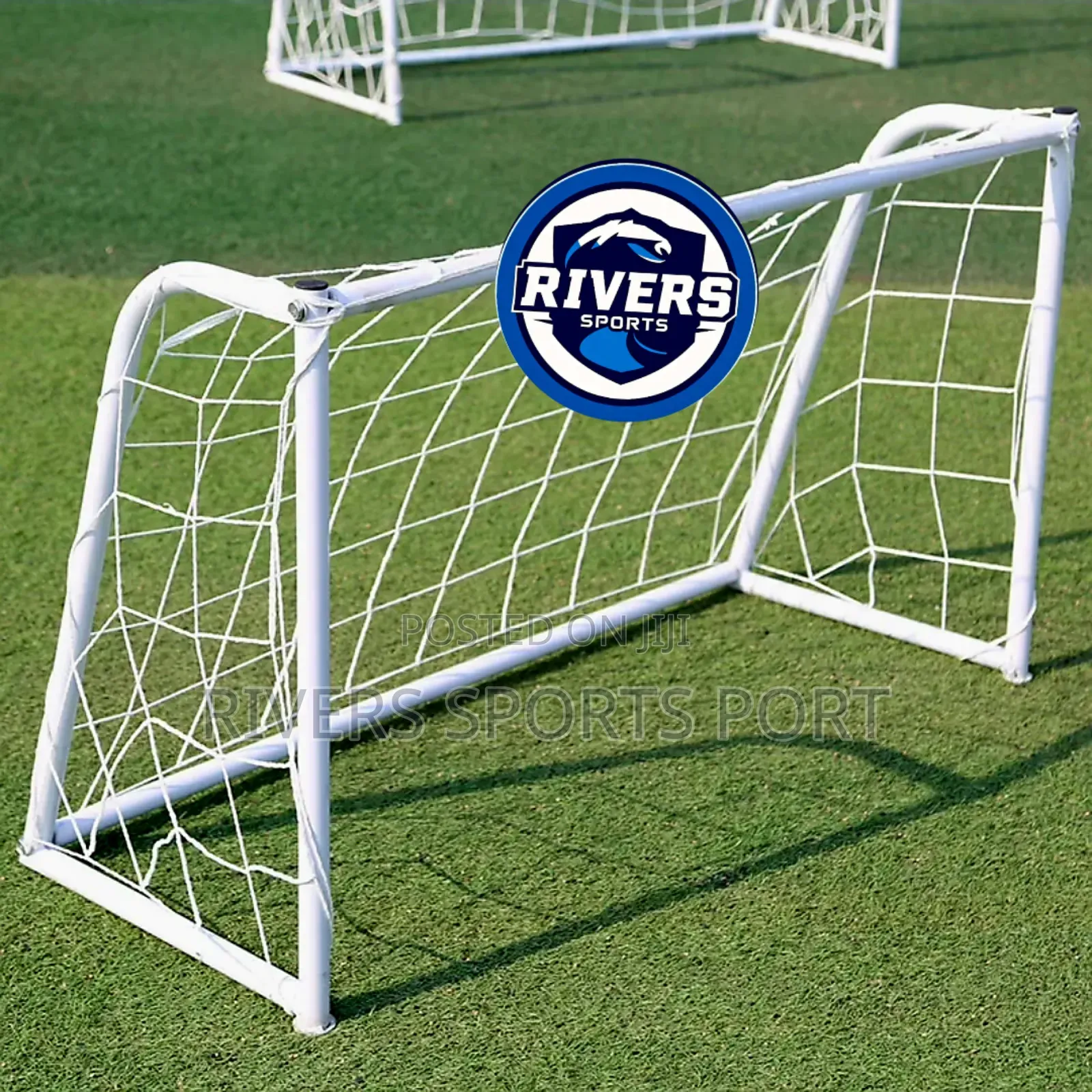 Foreign Metal 4x3feet 5aside Football Goal Post With Net Monkey Post