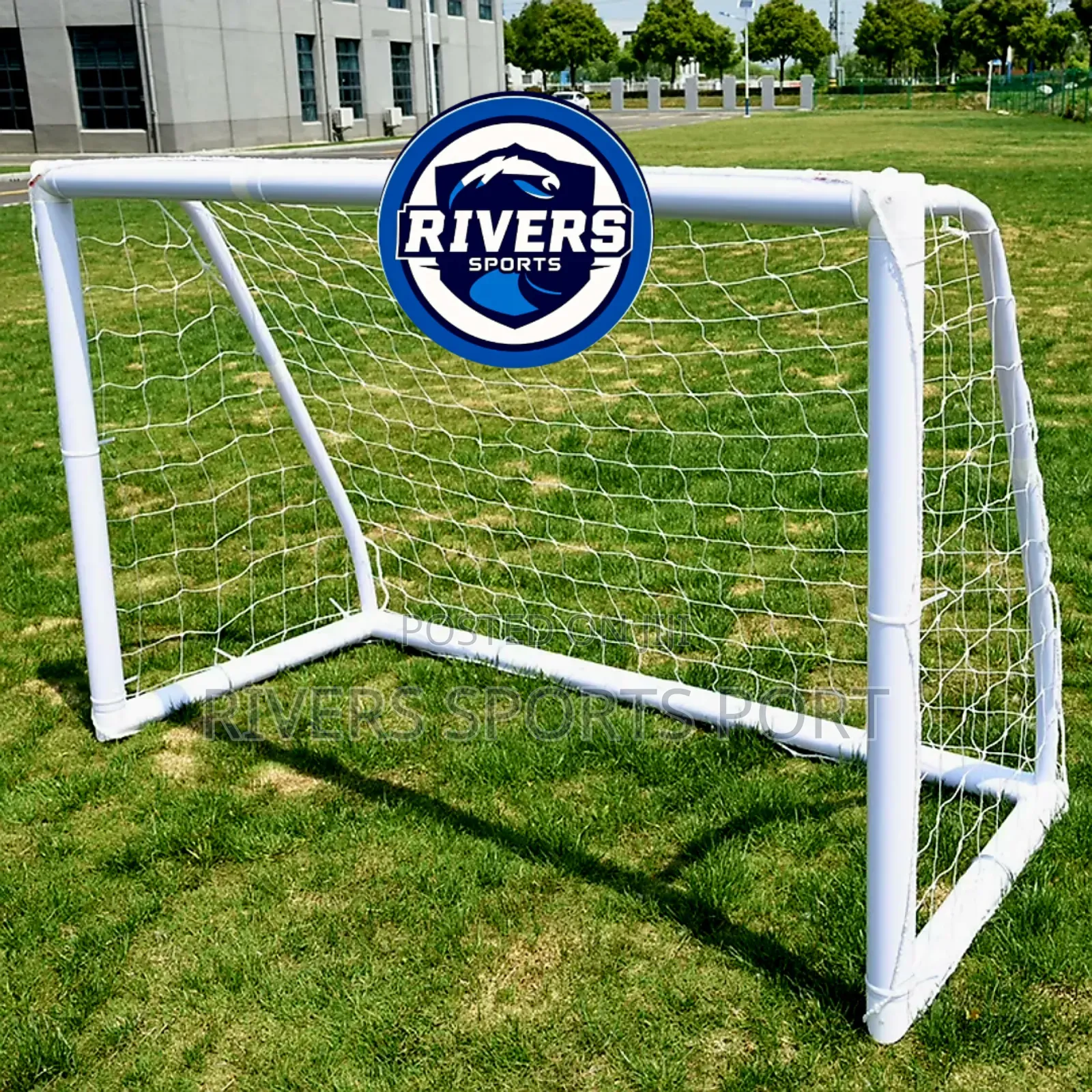 Foreign Metal 4x3feet 5aside Football Goal Post With Net Monkey Post