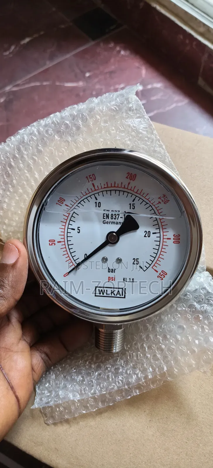 Pressure Gauge Oil Filled,10bar,16 Bar, 25bar, 60bar, 120bar
