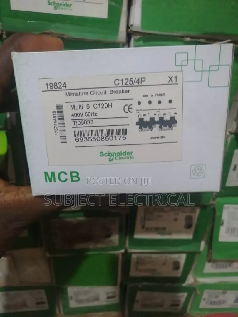 125a 4pole MCB Breaker Schneider