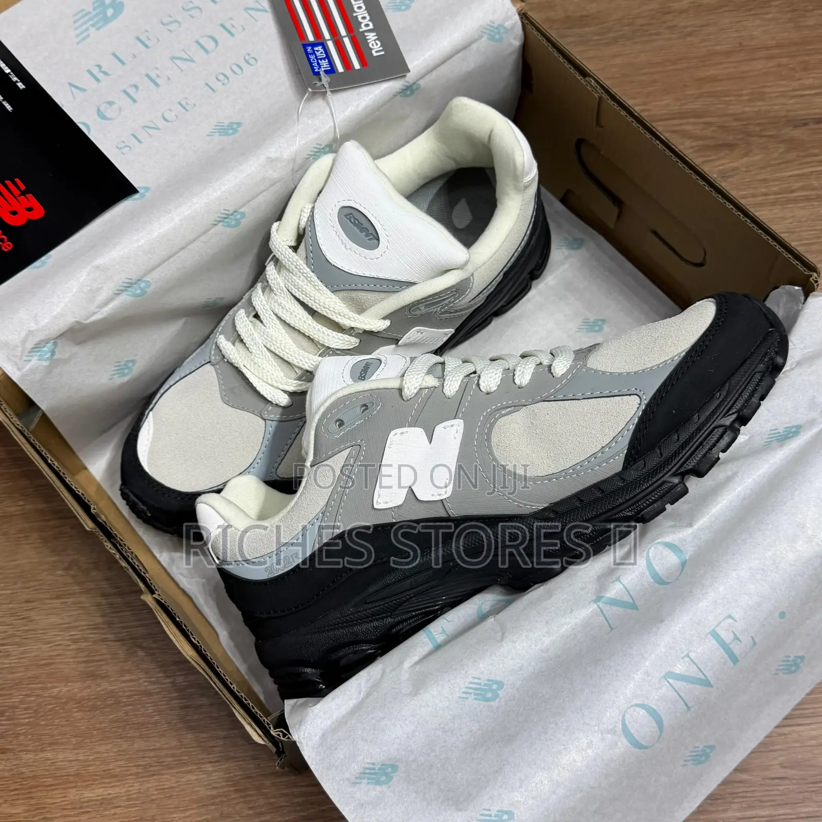 New Balance the Basement Stone Grey Sneakers