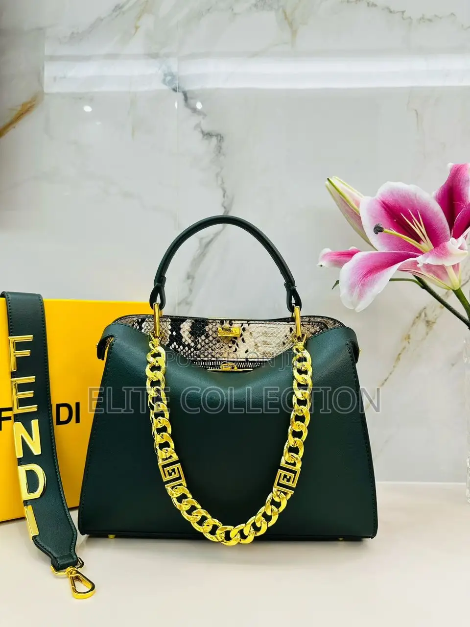 Original Fendi Bag Available in Colours, Big Size