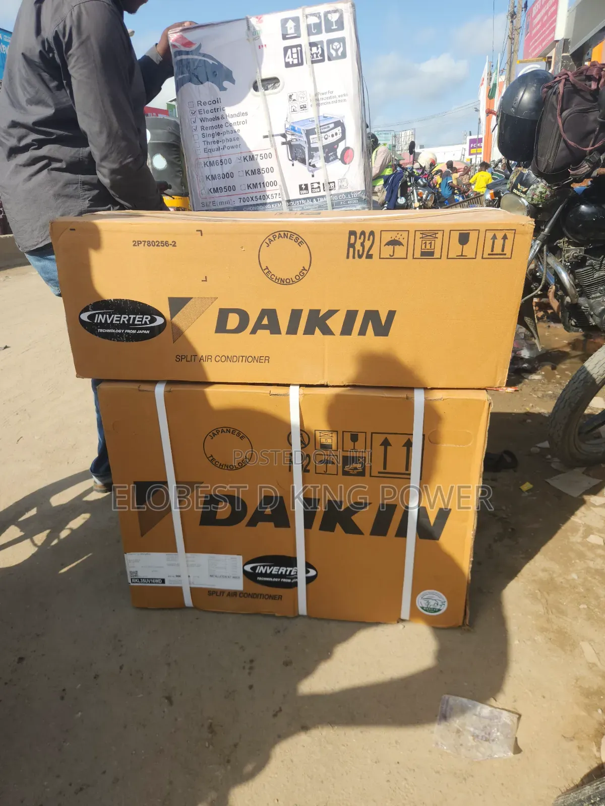1.5hp Original Daikin Inverter Ac With Installation Kit 5 Years Wrnty