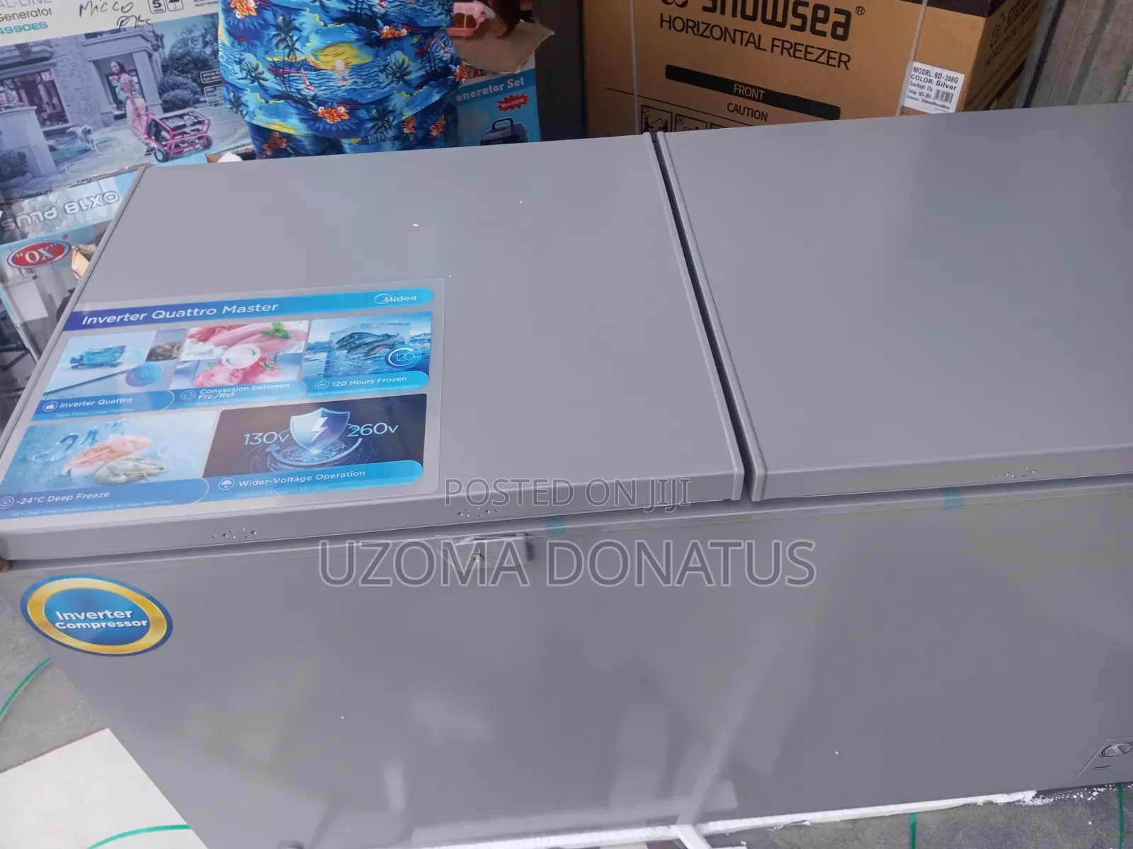 Midea Inverter Chest Freezer