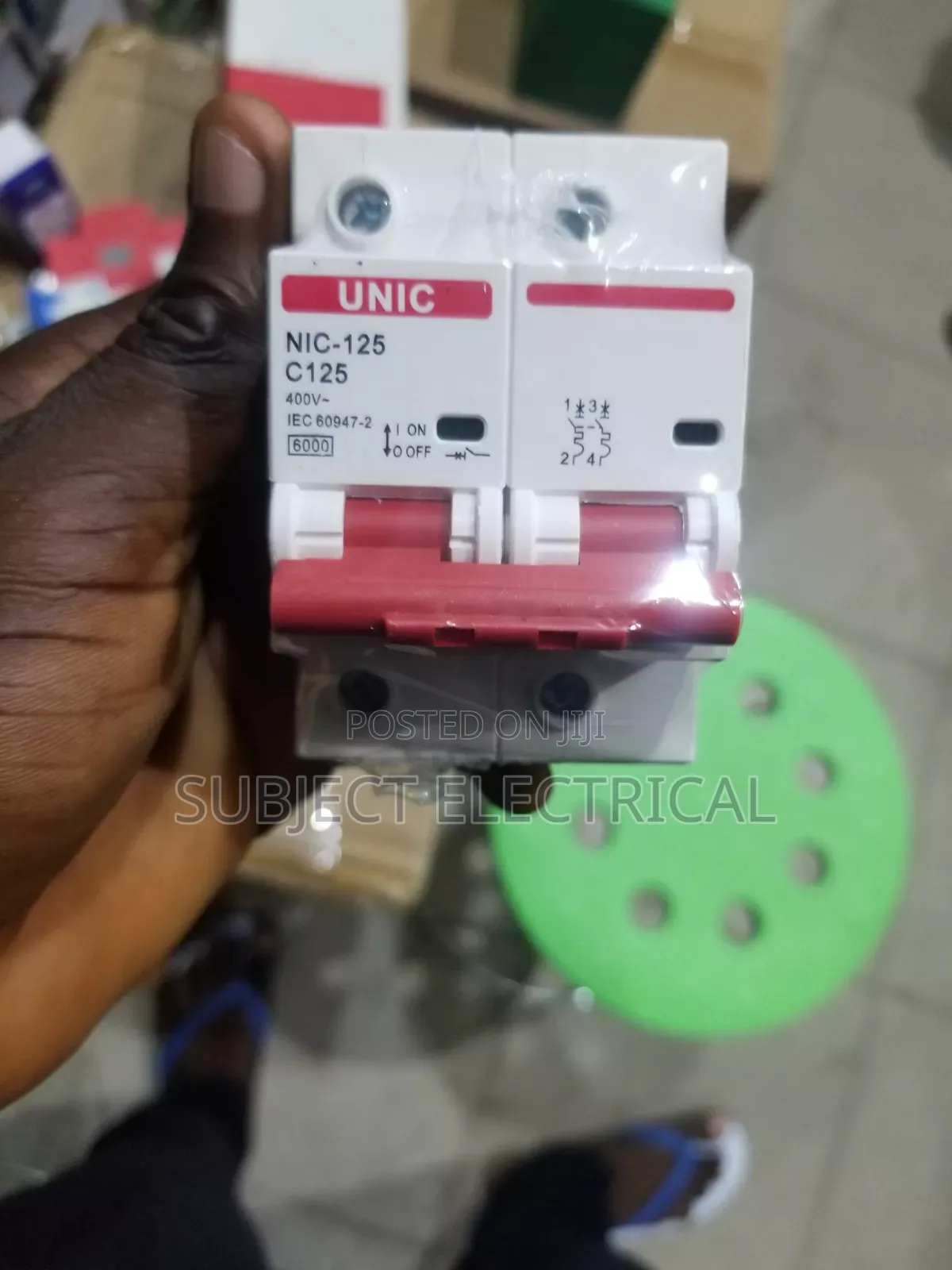 125a 2pole Breaker Unic MCB