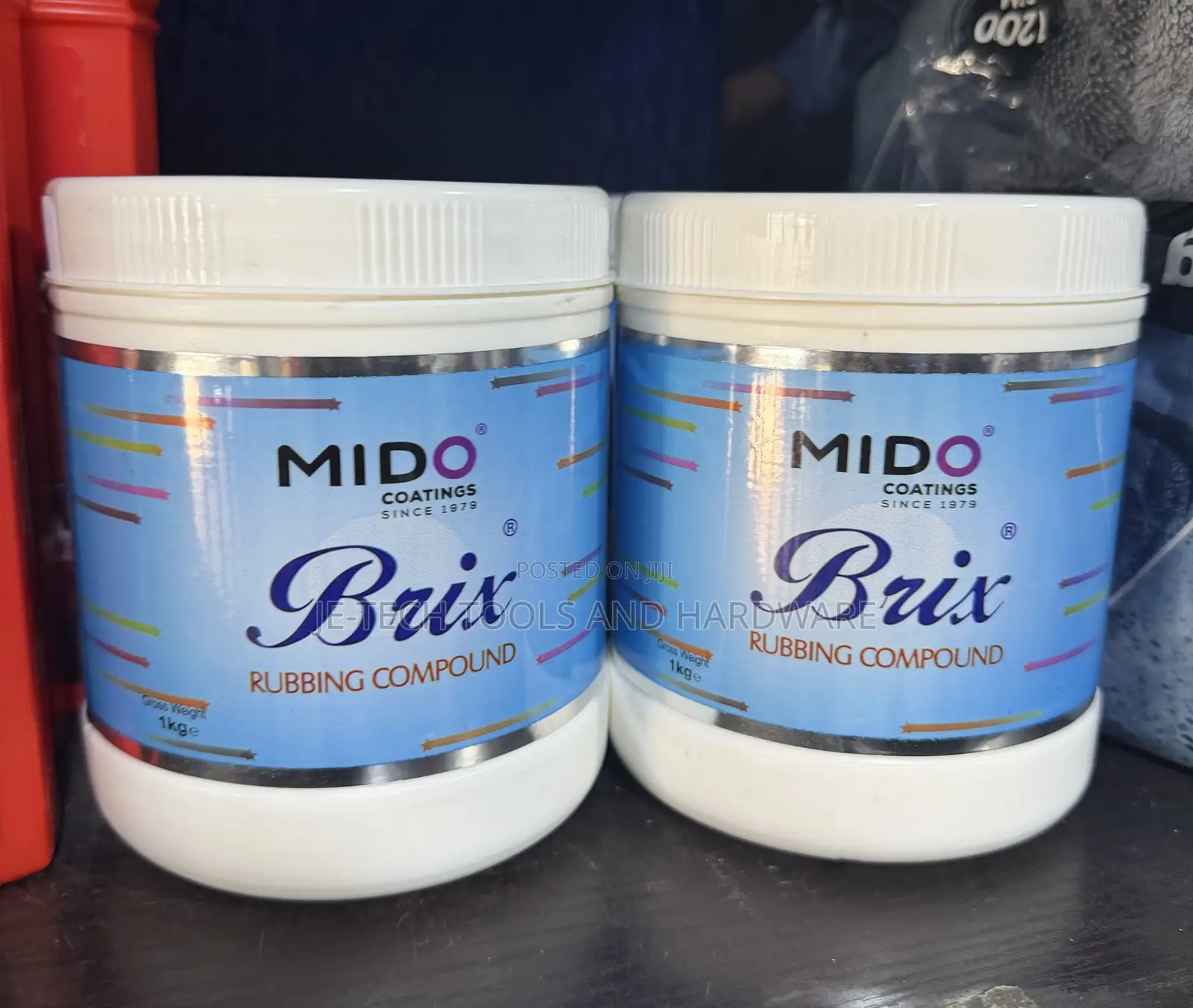 1kg Tub of Mido Brix Rubbing Compound