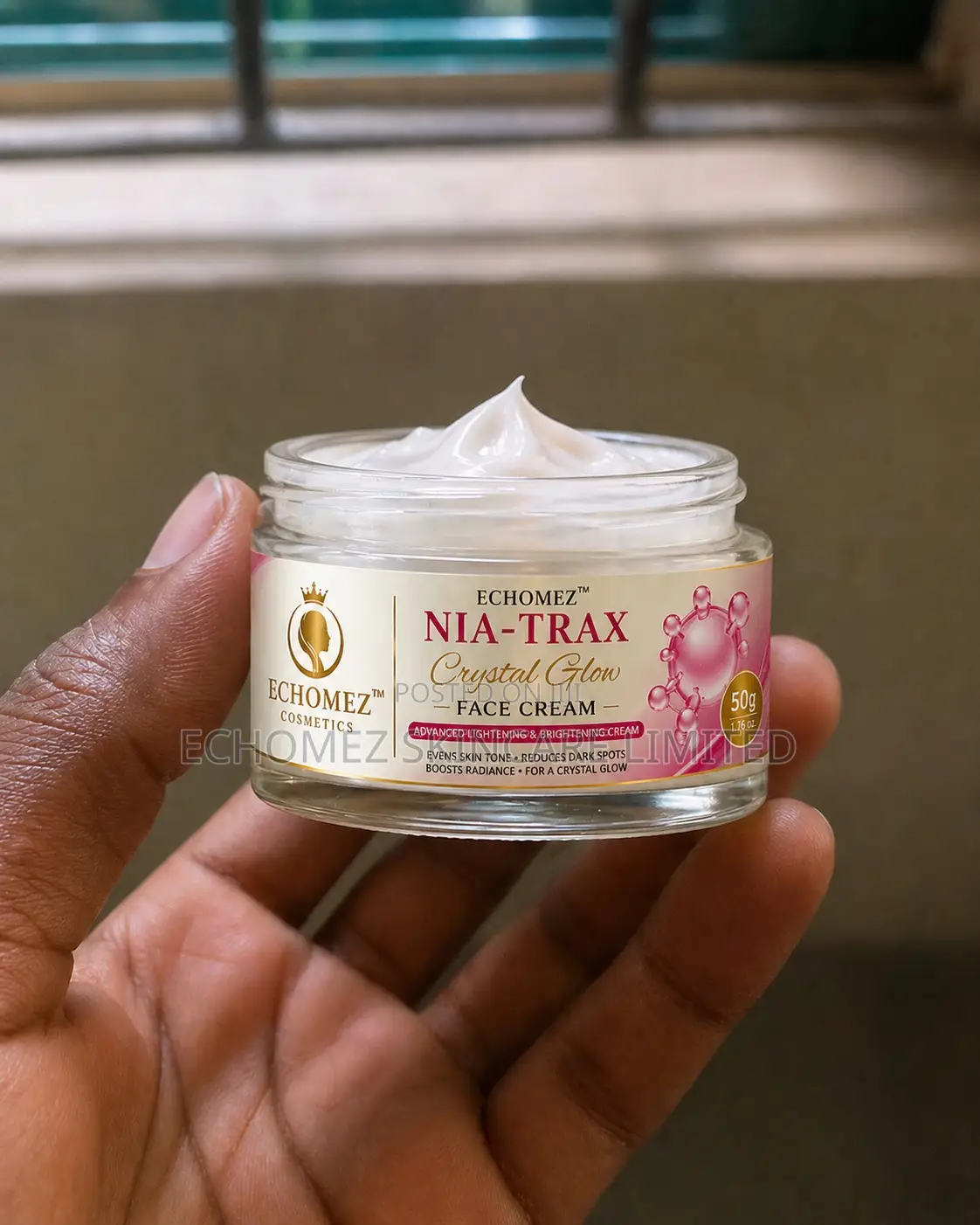 Niatrax Crystal Glow Lightening and Brightening Face Cream