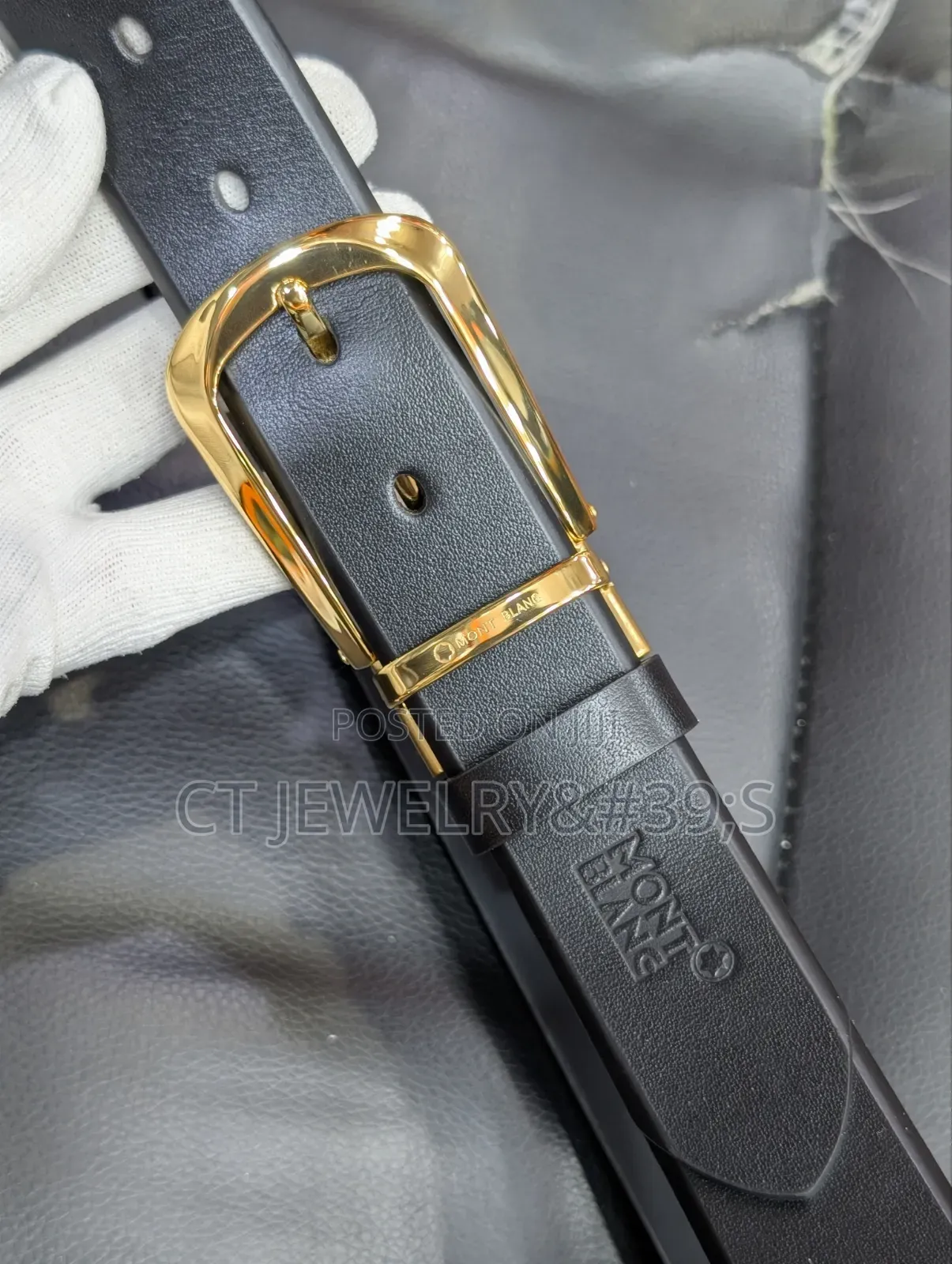 High Quality Leather Cooperate Belt for Mens Collections