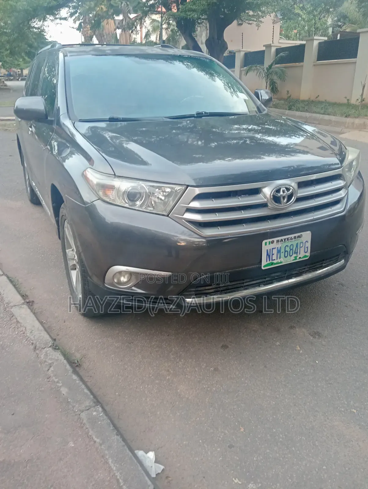 Toyota Highlander 3.5L 2WD 2013 Green