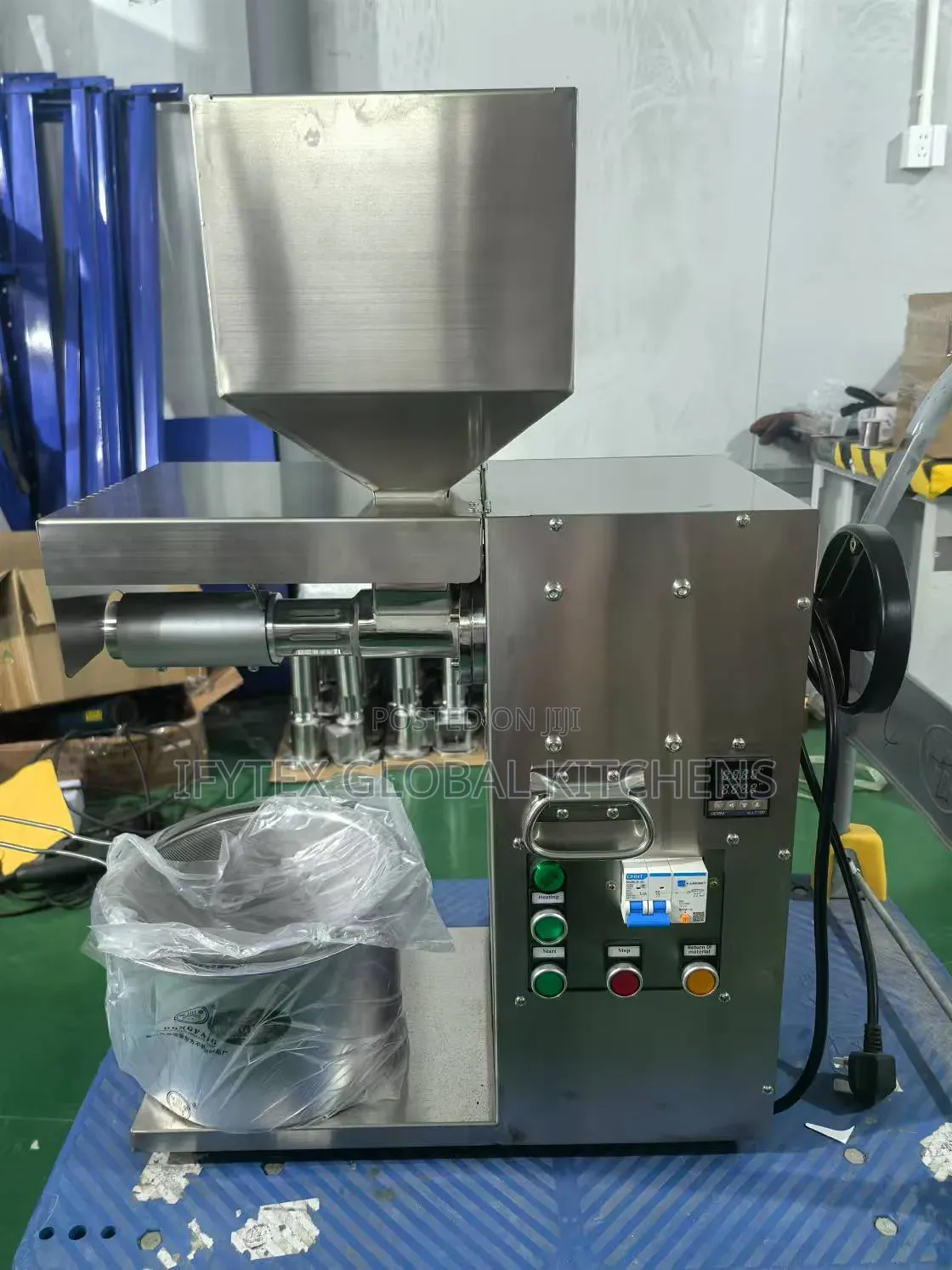 Industrial 20kg/H Oil Press Extractor
