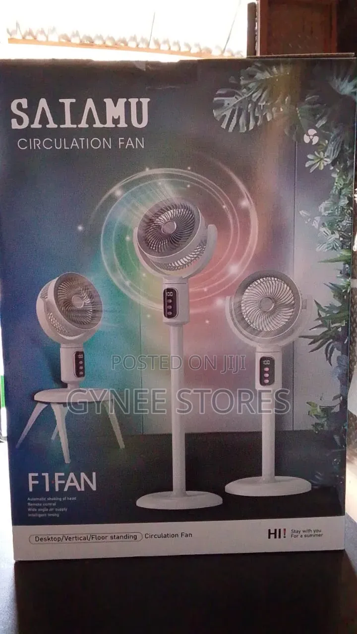 Digital F1 Rechargeable Circulation Fan