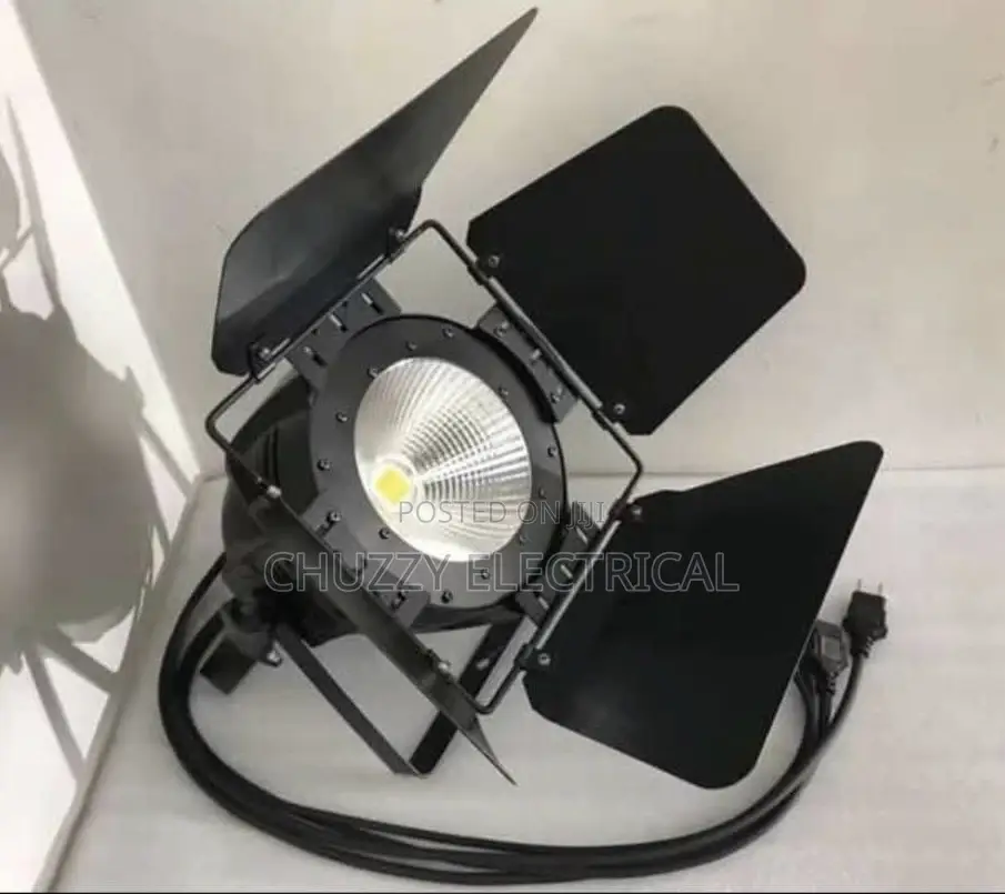 Cob Led Fresnel Spotlight With Barn Doors