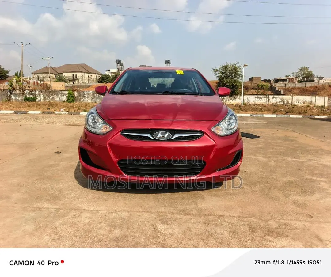 Hyundai Accent 2014 Red