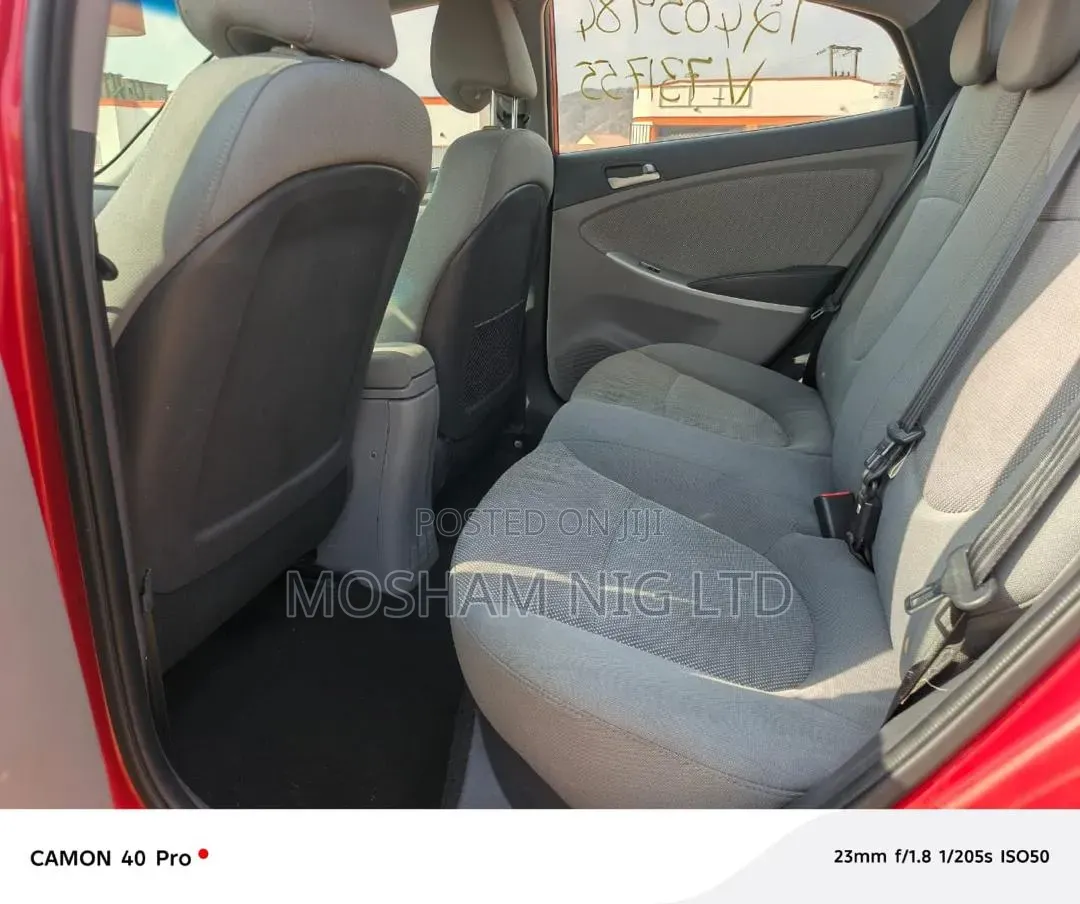 Hyundai Accent 2014 Red