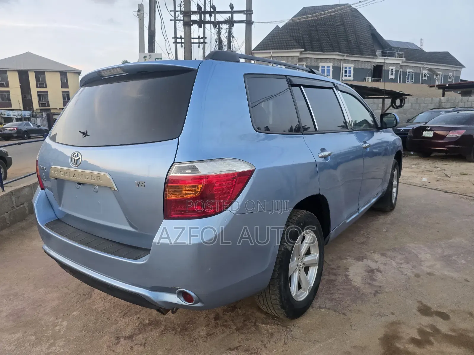 Toyota Highlander 4x4 2008 Blue