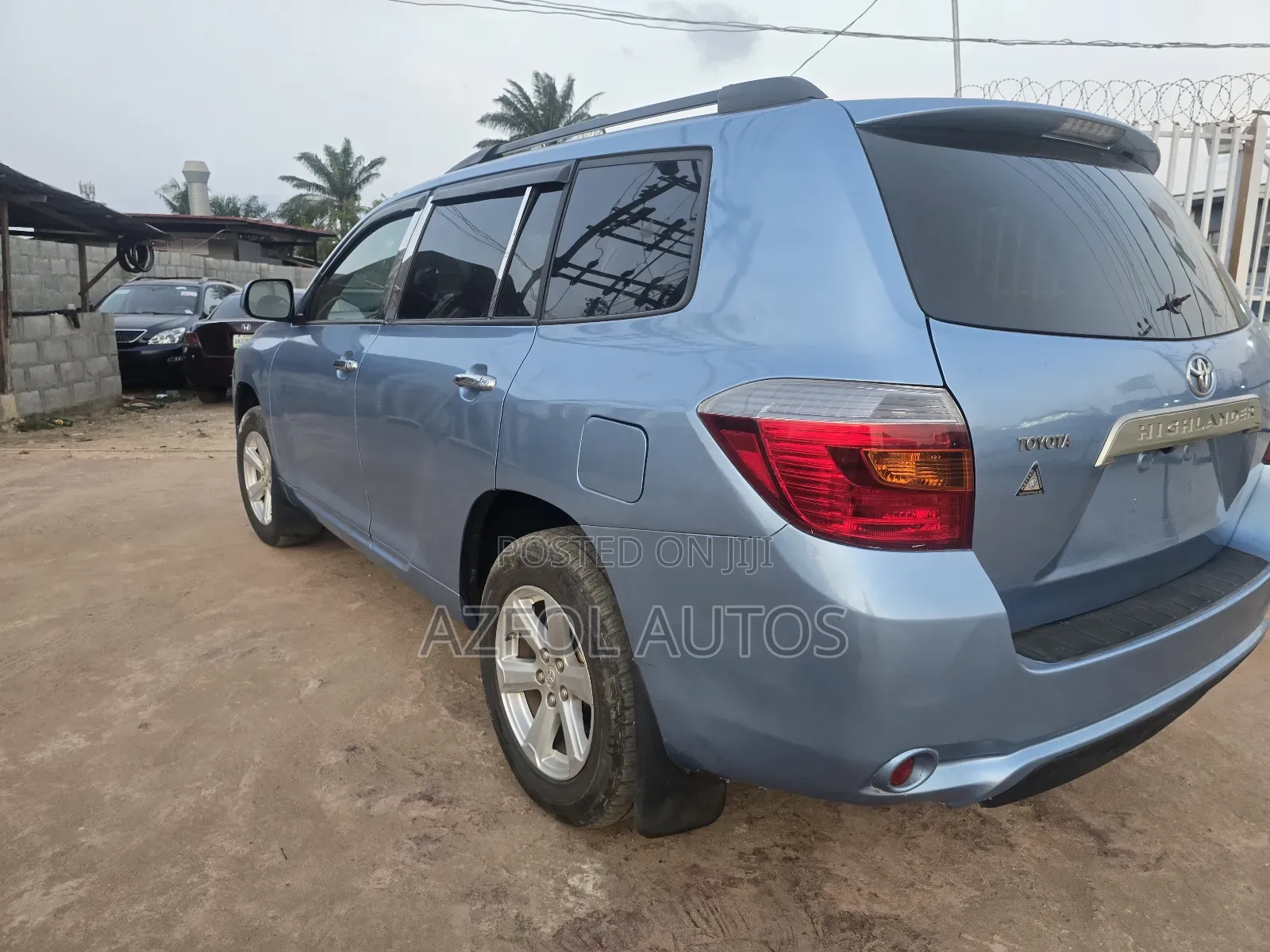 Toyota Highlander 4x4 2008 Blue
