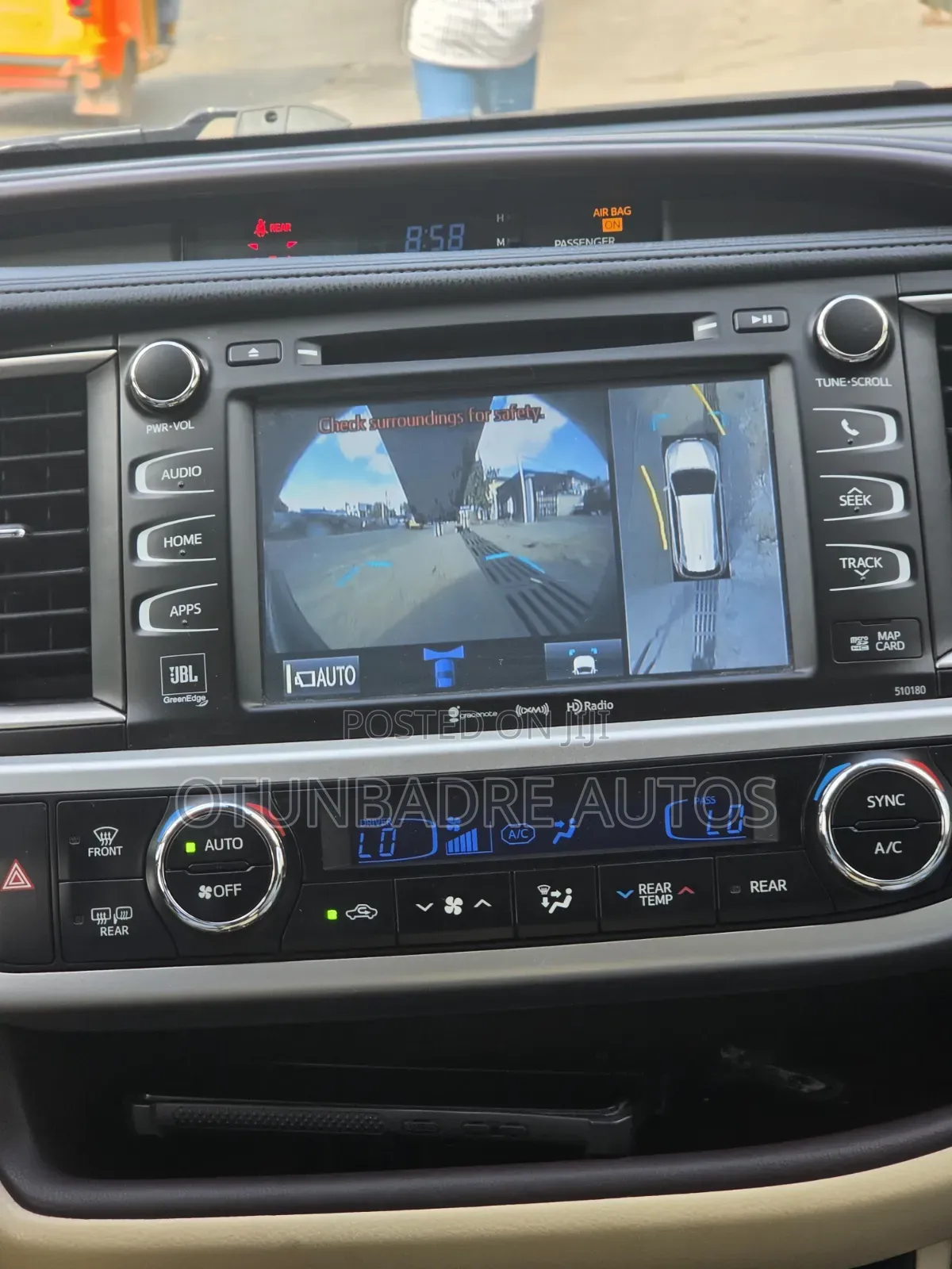 Toyota Highlander Limited Platinum 4x2 V6 (3.5L 6cyl 8A) 2018 White
