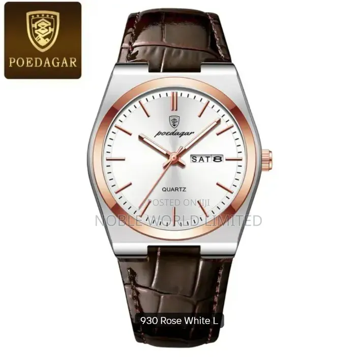 Poedagar Leather Watch Ogu 6g