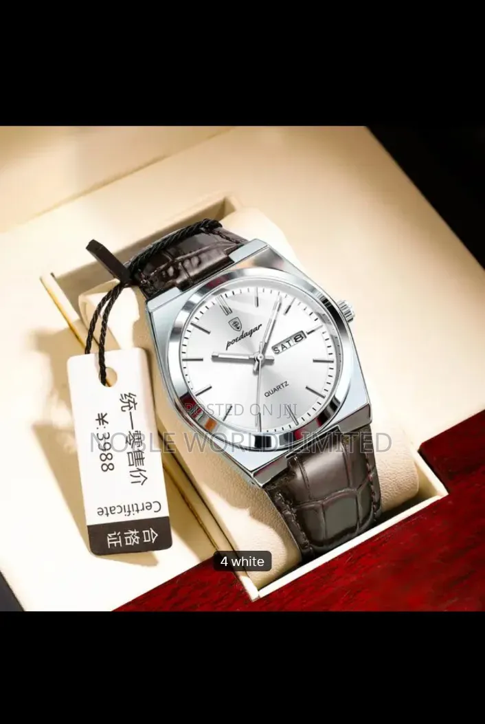 Poedagar Leather Watch Ogu 6g