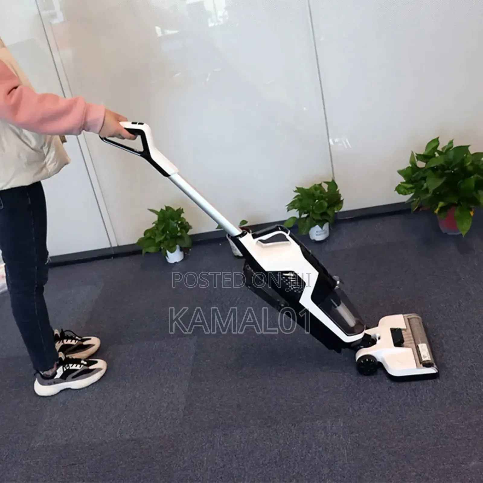 Wireless Charging Intelligent Scrubber, Household Suction and Mopping