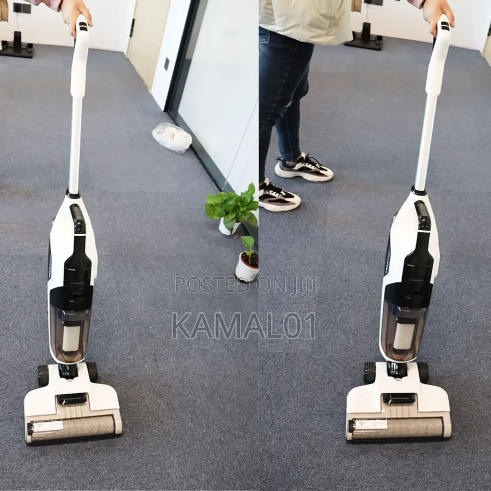 Wireless Charging Intelligent Scrubber, Household Suction and Mopping