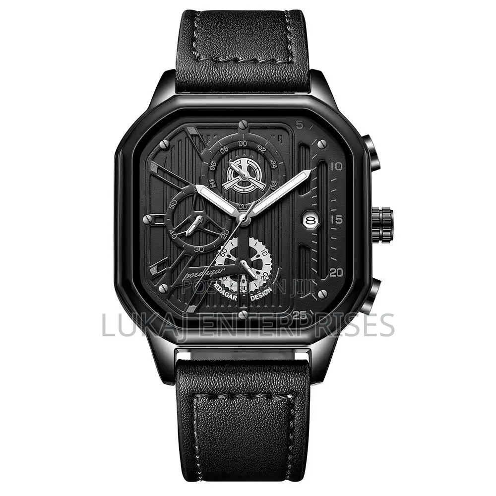 Poedagar Leather Watch