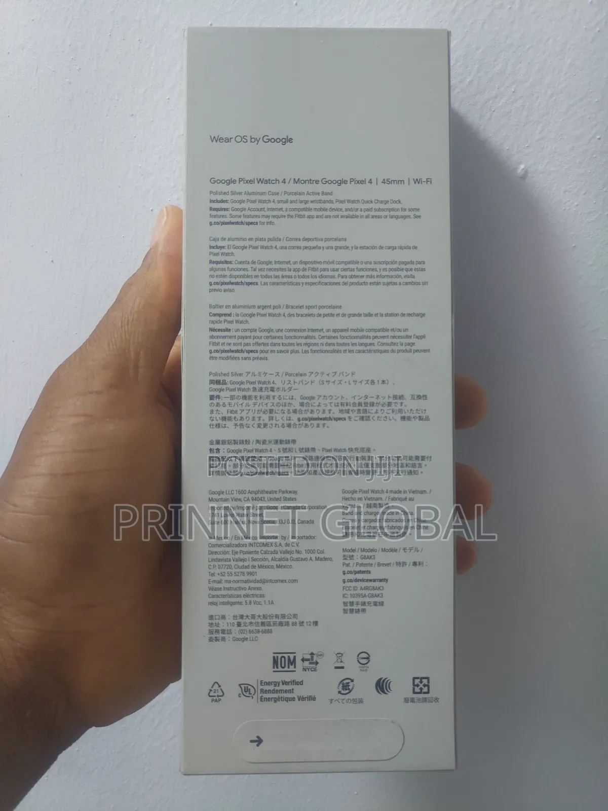 Google Pixel Watch 4 Montre | 45mm| Wifi