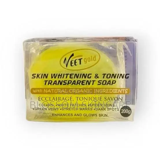 Veet Gold Skin Whitenin and Toning Transparent Soap