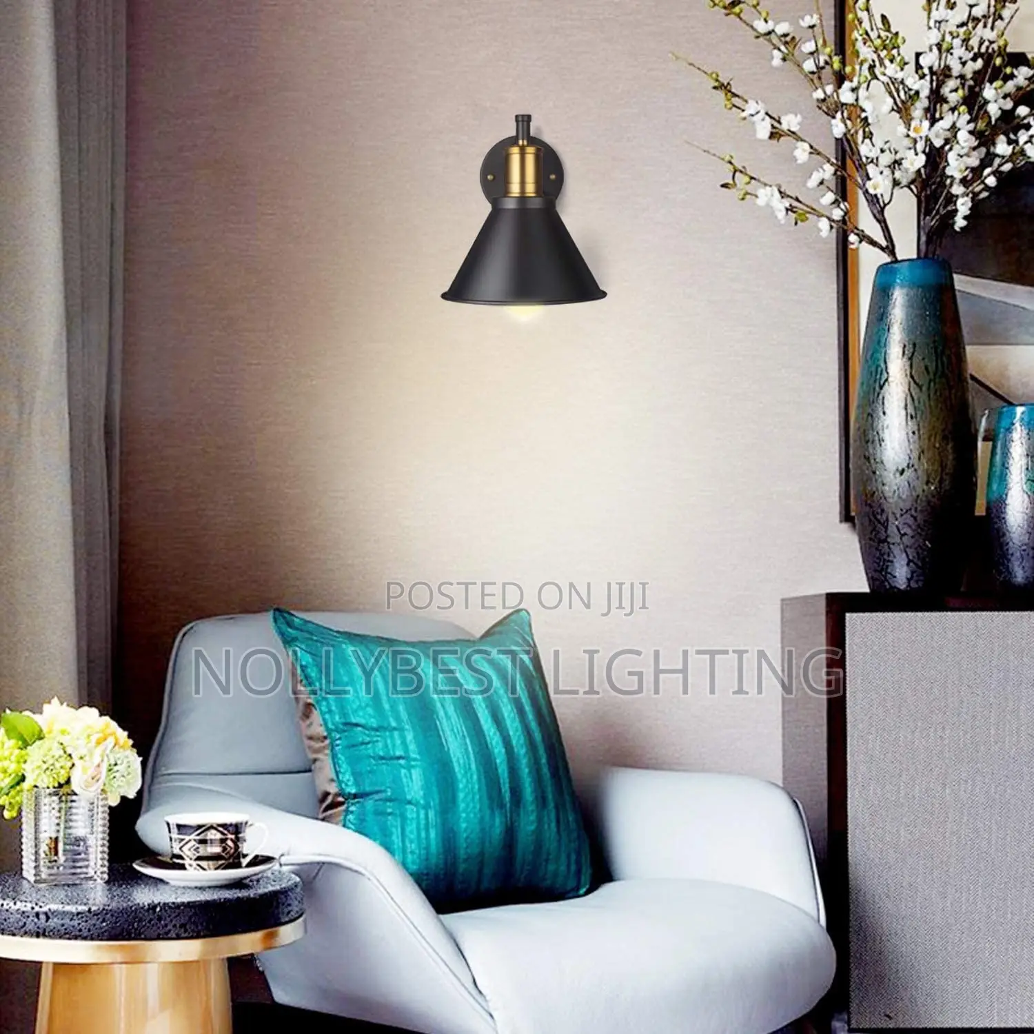 Wall Lamp American Folding Rotating Bed Room Bedside Lamp Living Room