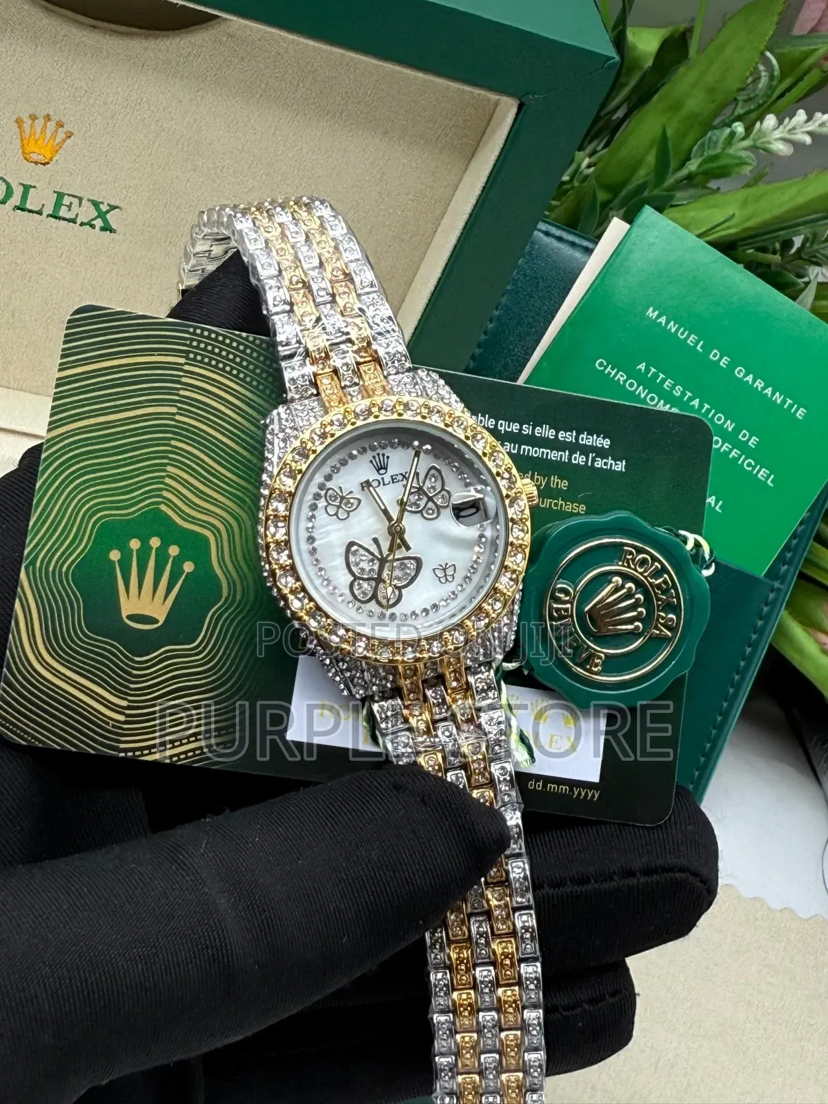 Rolex Butterfly Ladies Watch