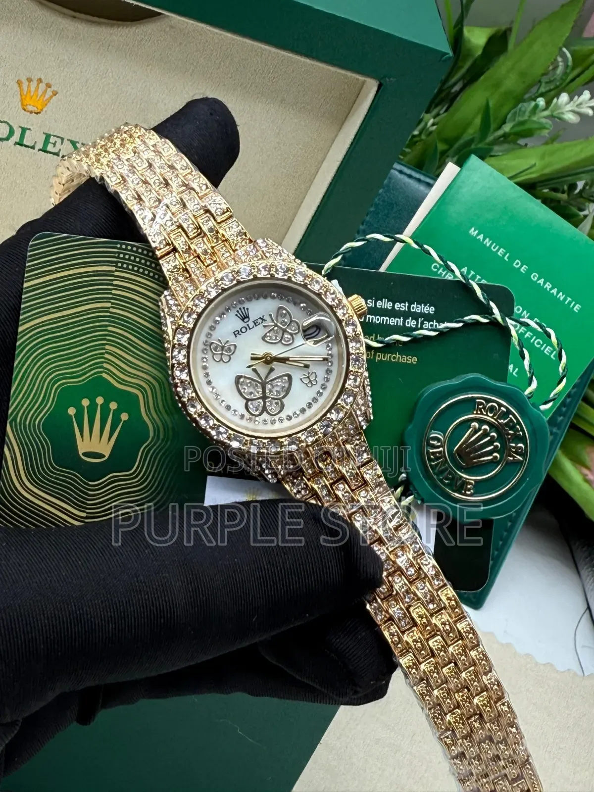 Rolex Butterfly Ladies Watch