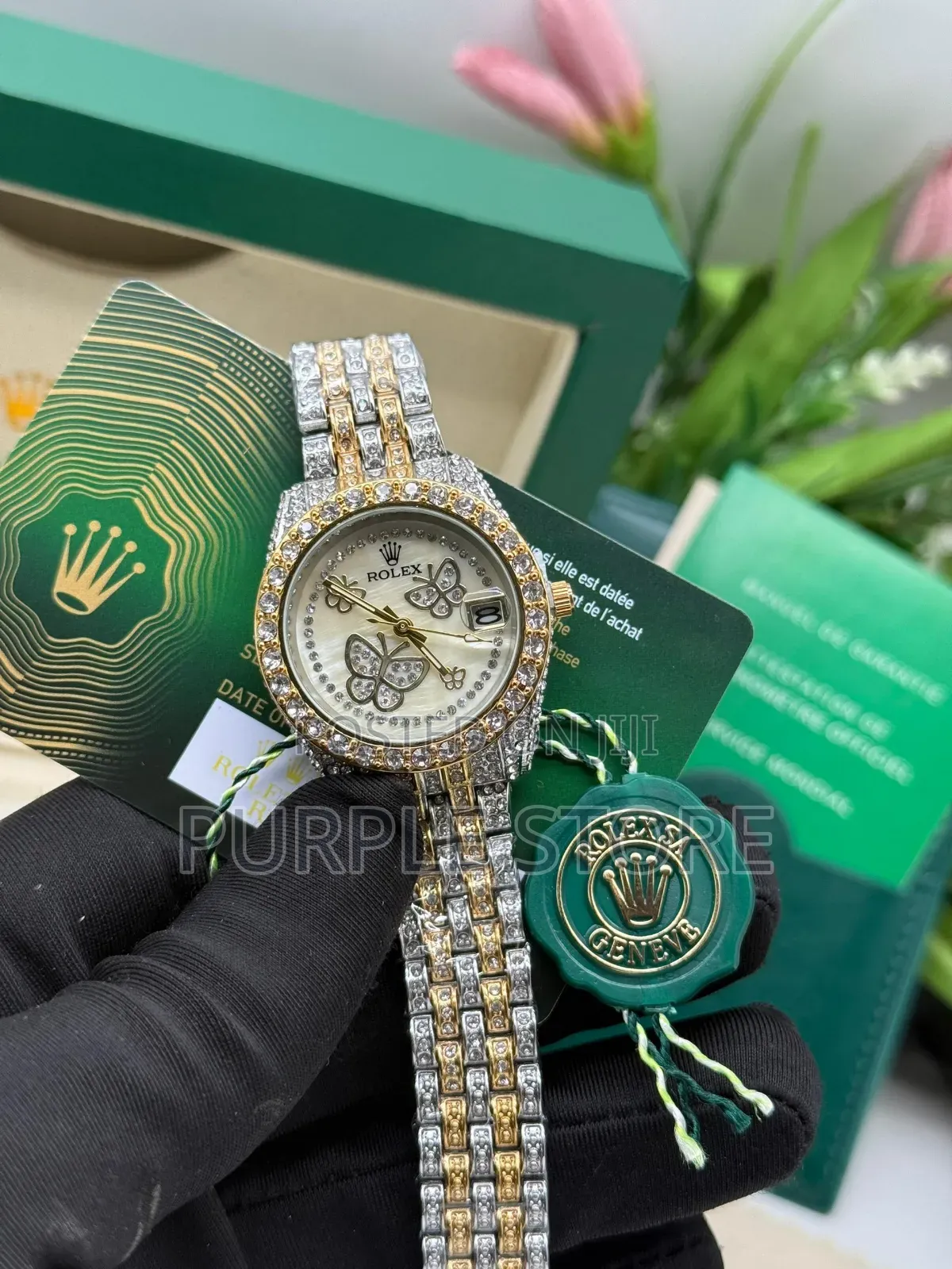 Rolex Butterfly Ladies Watch