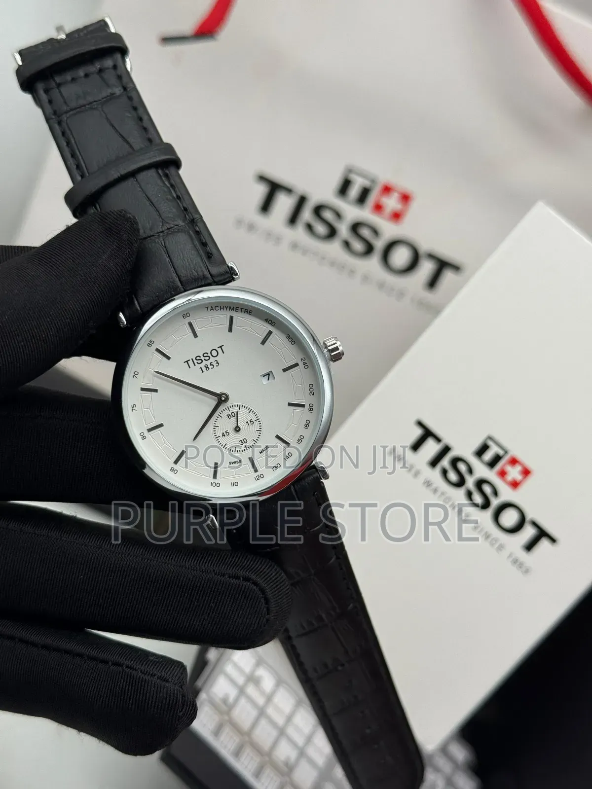 Tissot Leather Active Down Seconds Watches