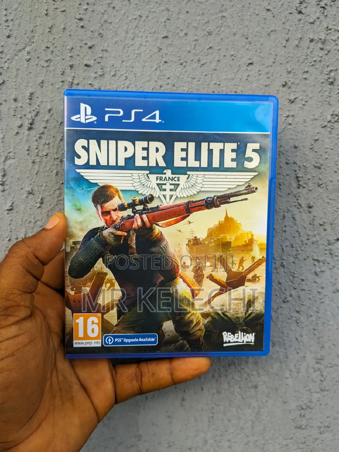 Neatly Used Sniper Elite 5 for Ps4 and Ps5