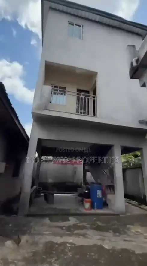 Warehouse With Four Units of Self Contain Apartments at Iwofe Road