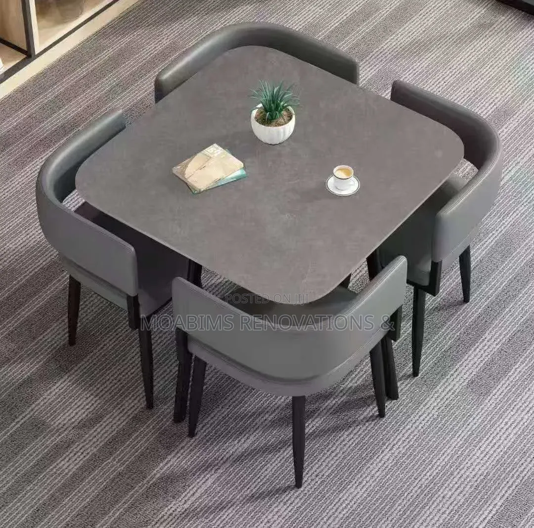 Cube Elite Marble Dining Set Available in Different Colors