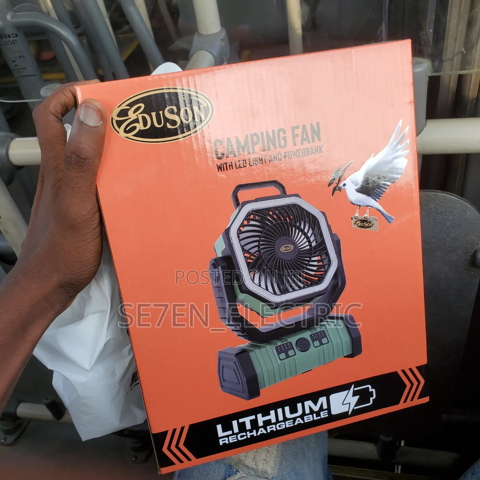 Camping Rechargeable Fan 20,000 Mah