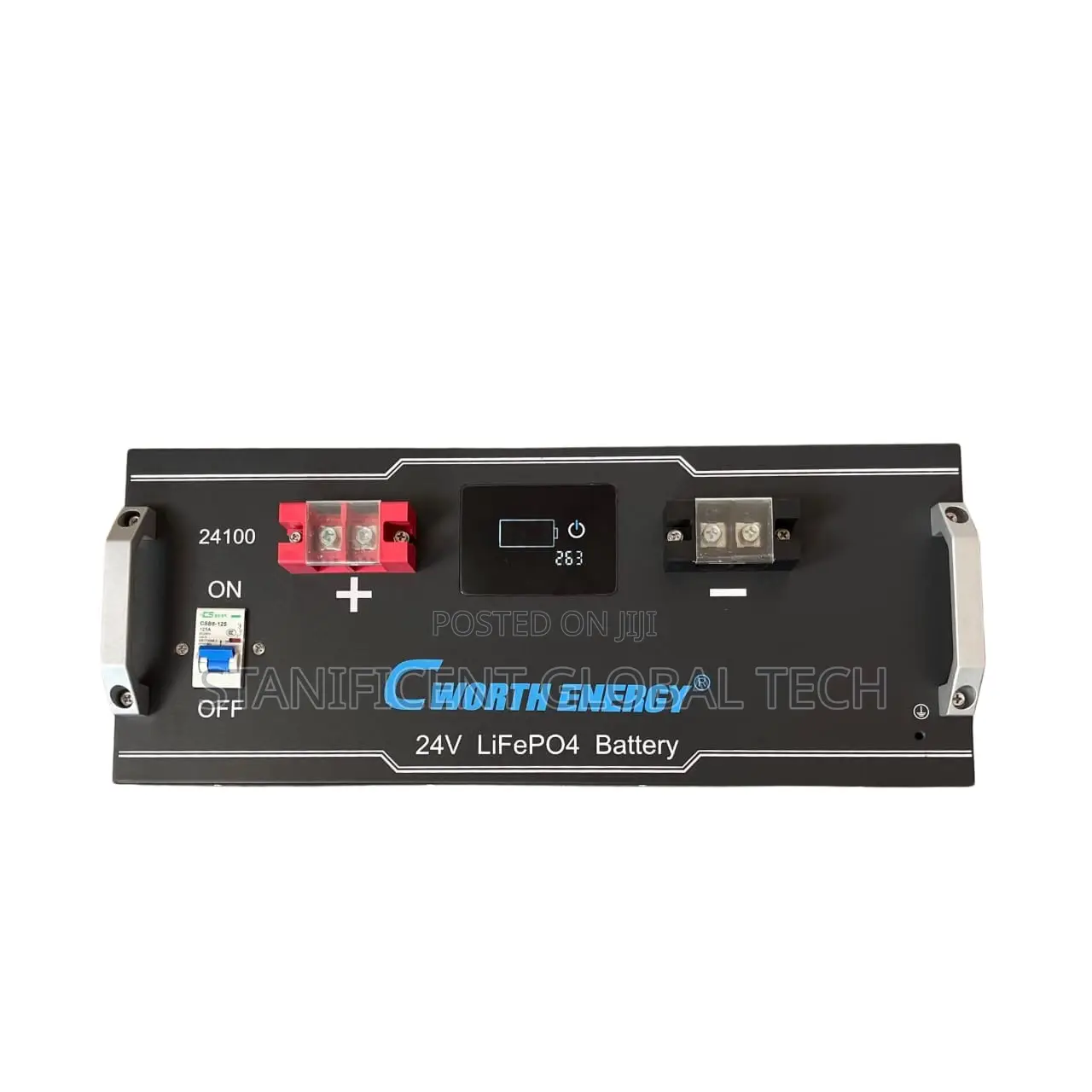 Cworth Energy 24v/100ah/2.5kwh Lithium Battery