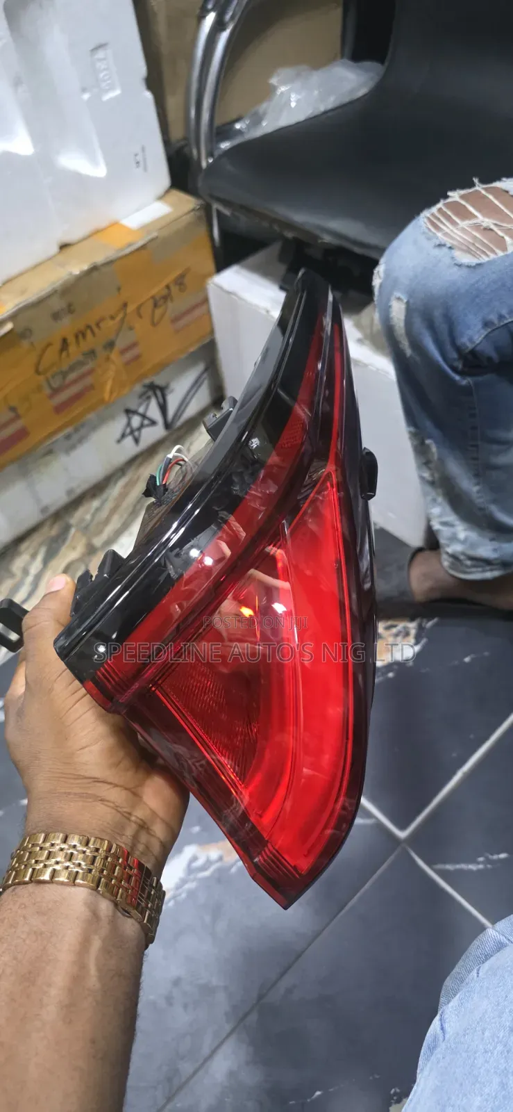 Back Light Toyota Grand Highlander 2025 Model Set