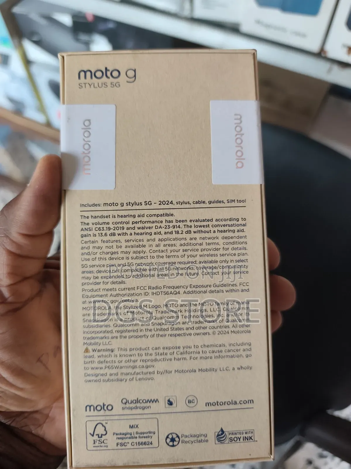 New Motorola Moto G Stylus 5G (2024) 256 GB
