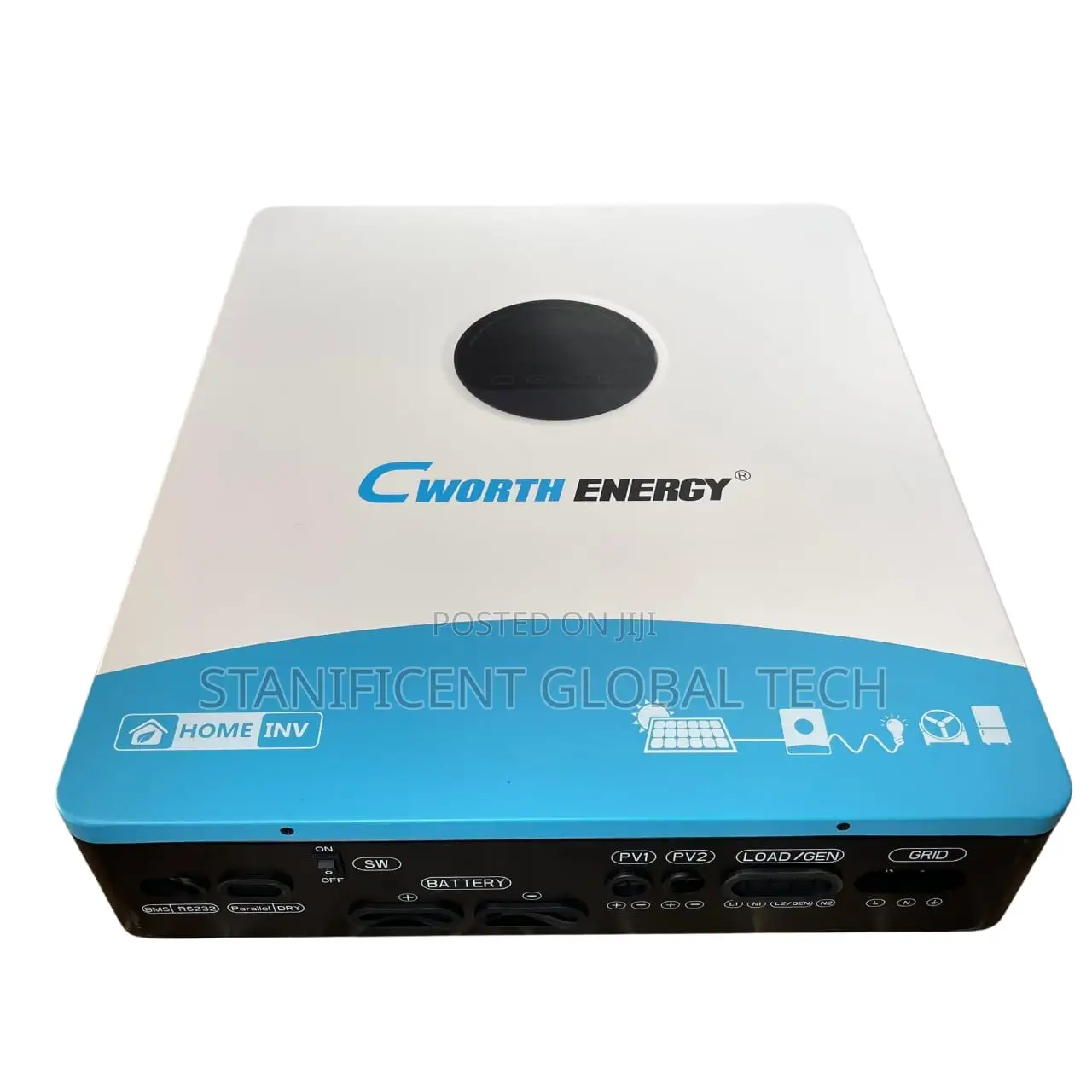 Cworth Energy 12kva/1200w/48v Hybrid Inverter (Built-in Mppt: 6000w)
