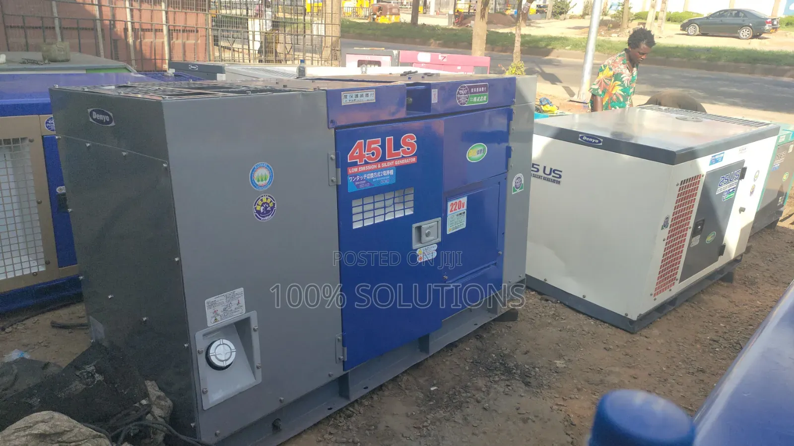Japan 45kva Denyo Sound Proof Generator for Sale. 100% Tokunbo